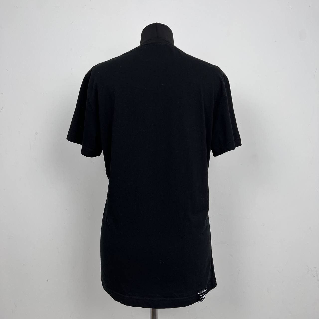 Versace Versace Jeans Couture T-Shirt Black Gold Metallic Logo Print Size M / US 6-8 / IT 42-44 - 3 Thumbnail