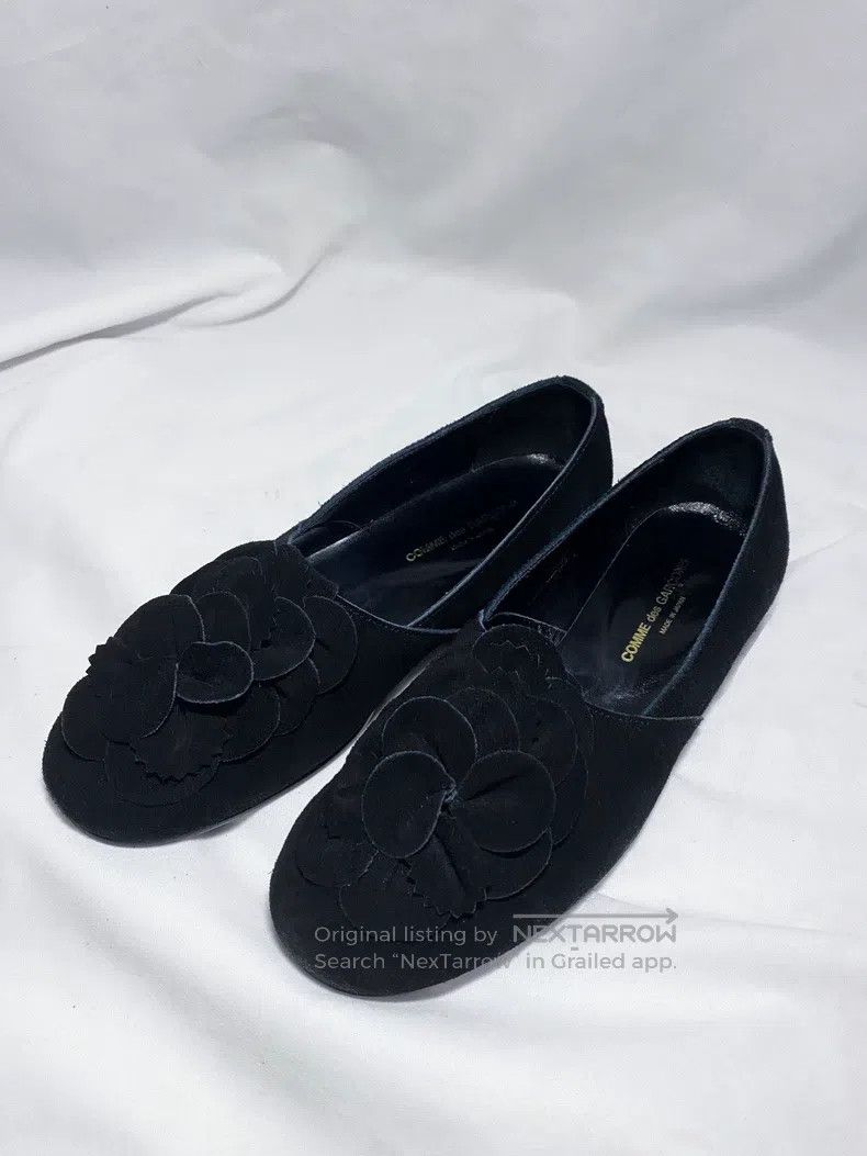 Other Comme des Garcons Flower flat shoes with bean shoes Size US 7.5 / IT 37.5 - 2 Thumbnail