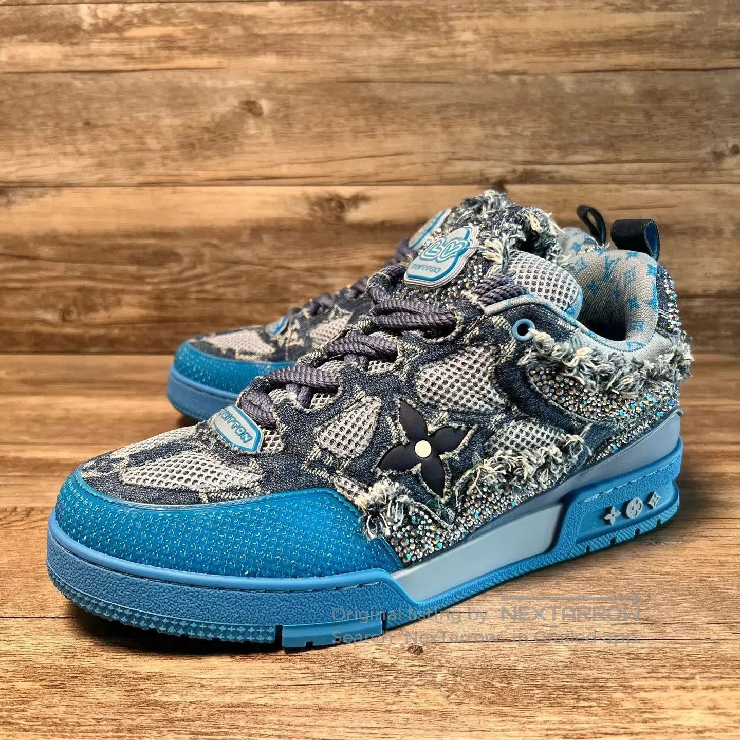 Louis Vuitton Blue Low. Size US 10 / EU 43 - 1 Thumbnail