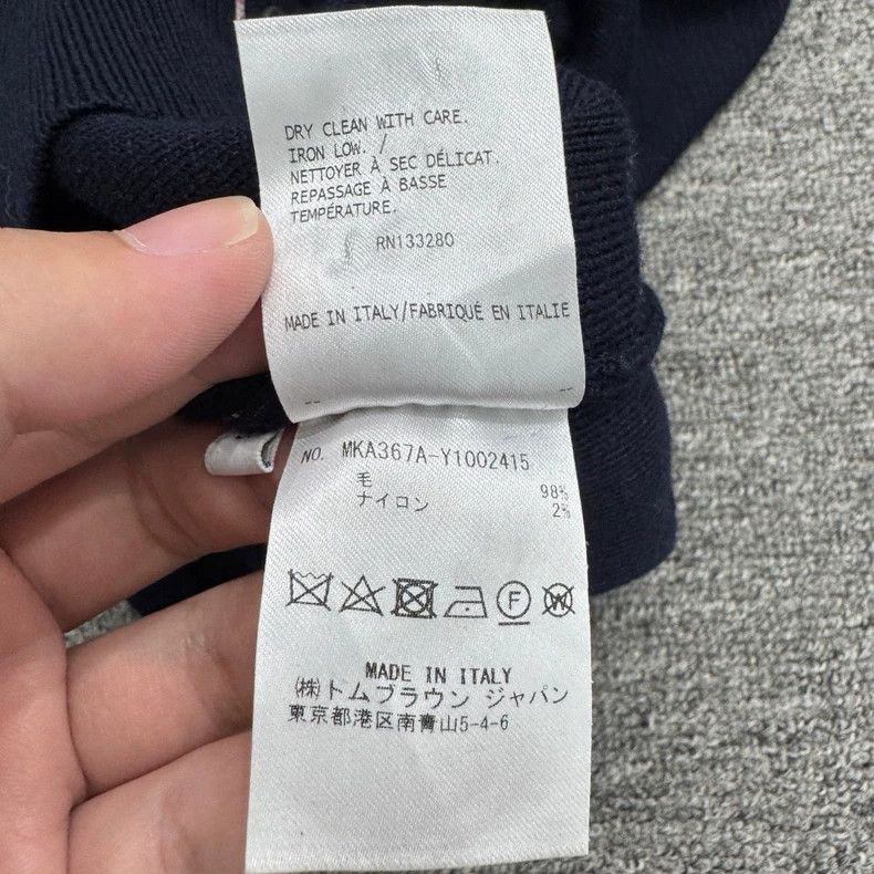 Thom Browne Thom Browne size2 Arm side striped sweater Size US M / EU 48-50 / 2 - 4 Thumbnail