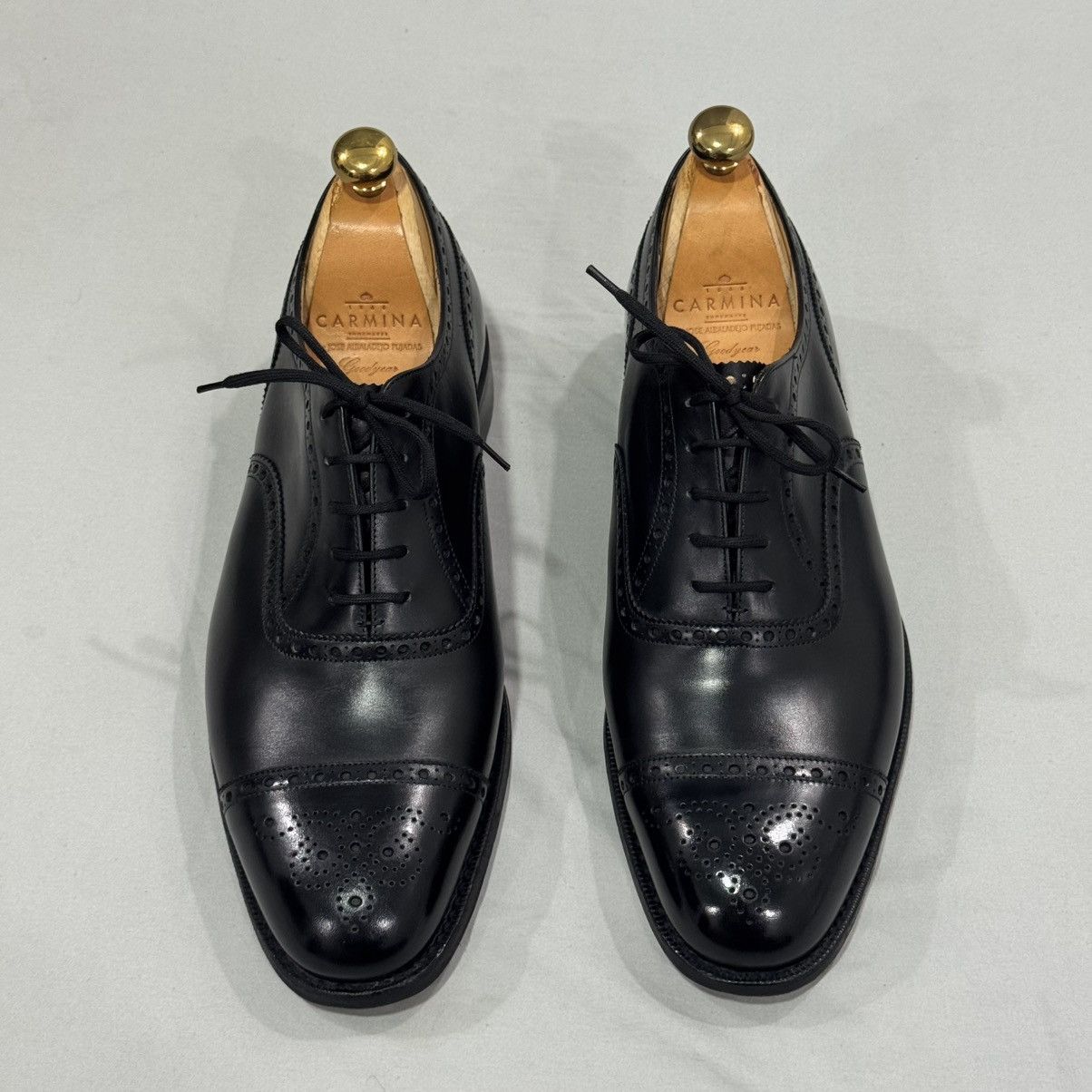 Church's Church’s Diplomat 173 Calf Leather Oxford Brogue – Black 🔥 Size US 10.5 / EU 43-44 - 4 Thumbnail