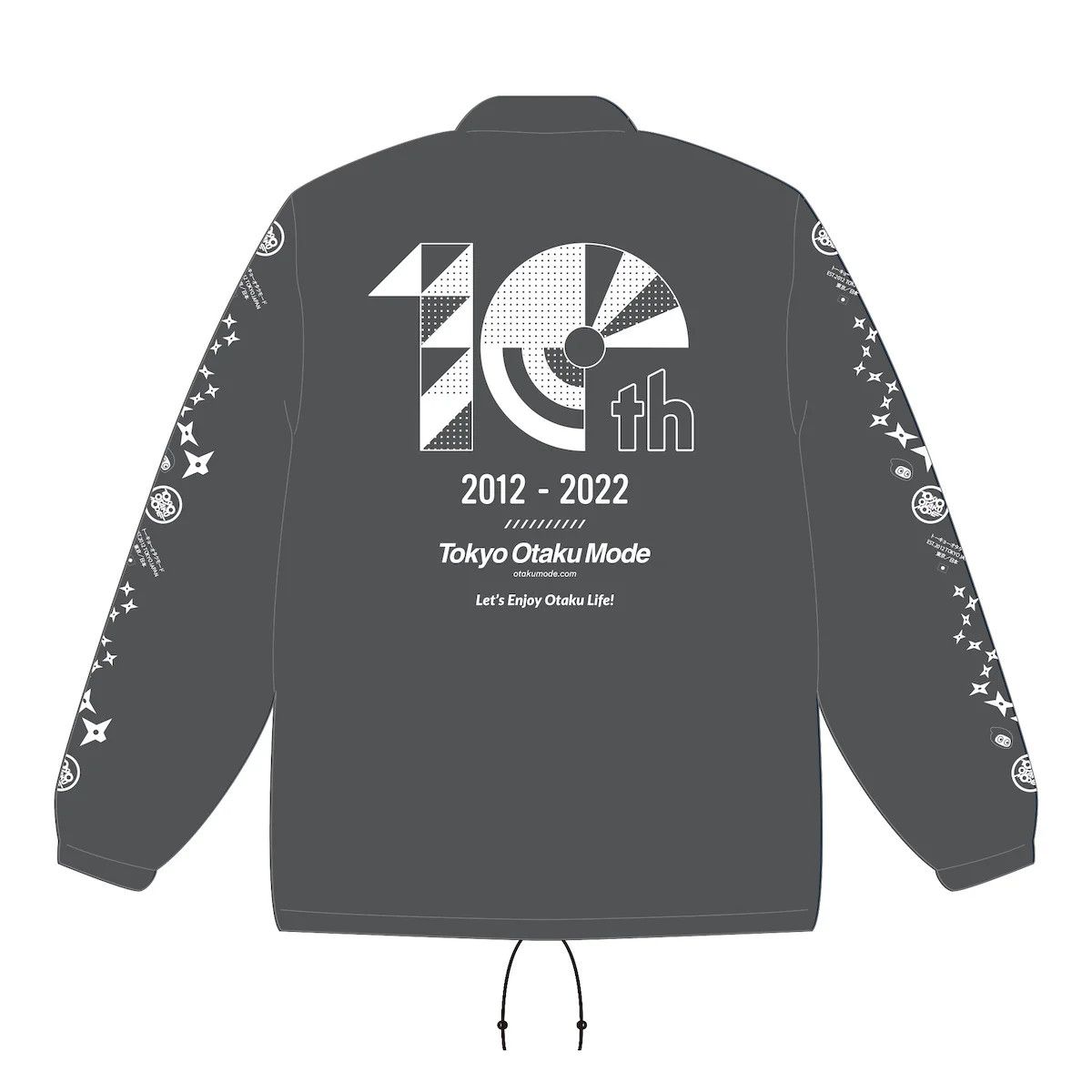 Other Tokyo Otaku Mode 10th Anniversary Nylon Jacket, Gray, XL Size US XL / EU 56 / 4 - 3 Thumbnail