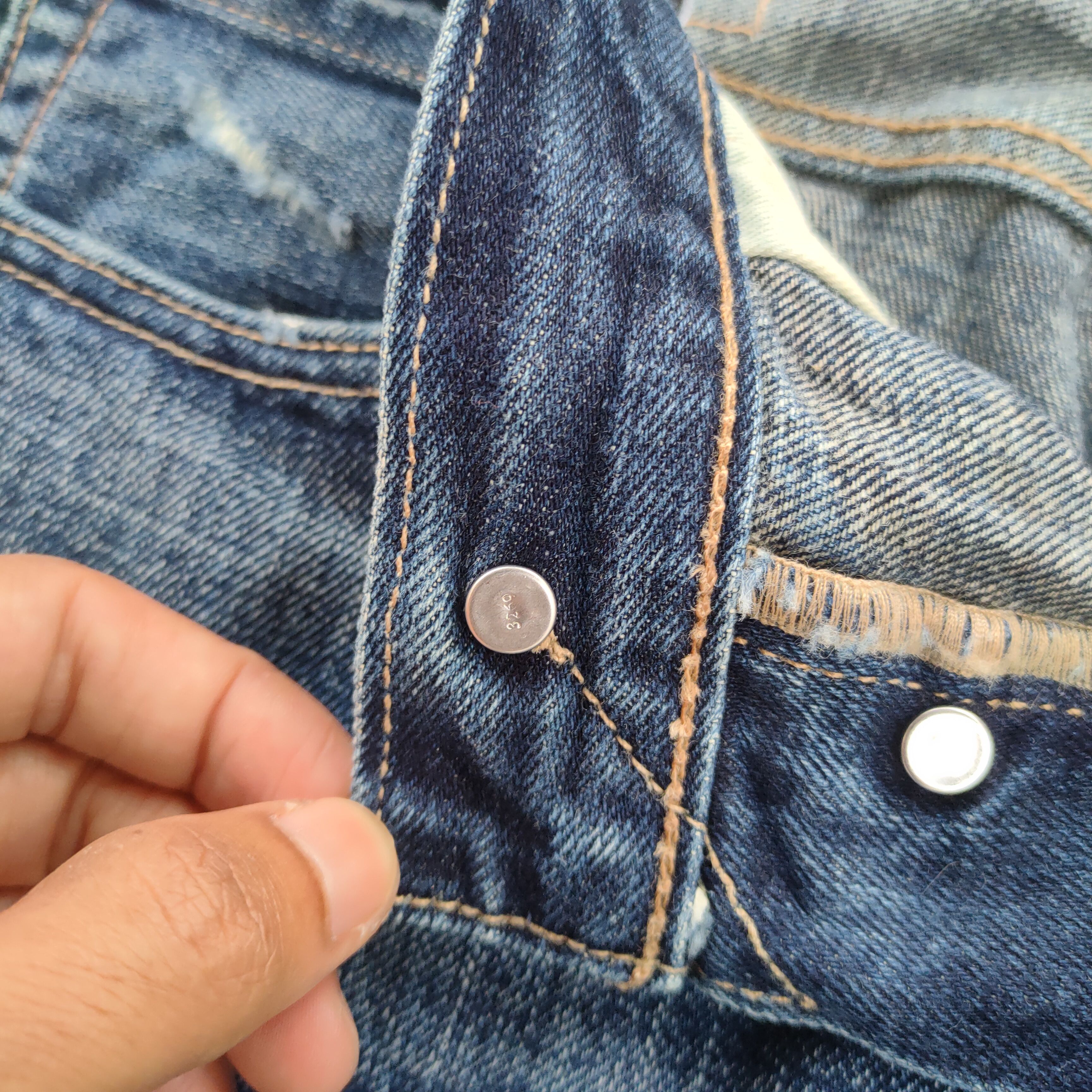 Levi's W32 LEVI'S 501 FADED JEANS DENIM PANTS Size US 32 / EU 48 - 8 Thumbnail
