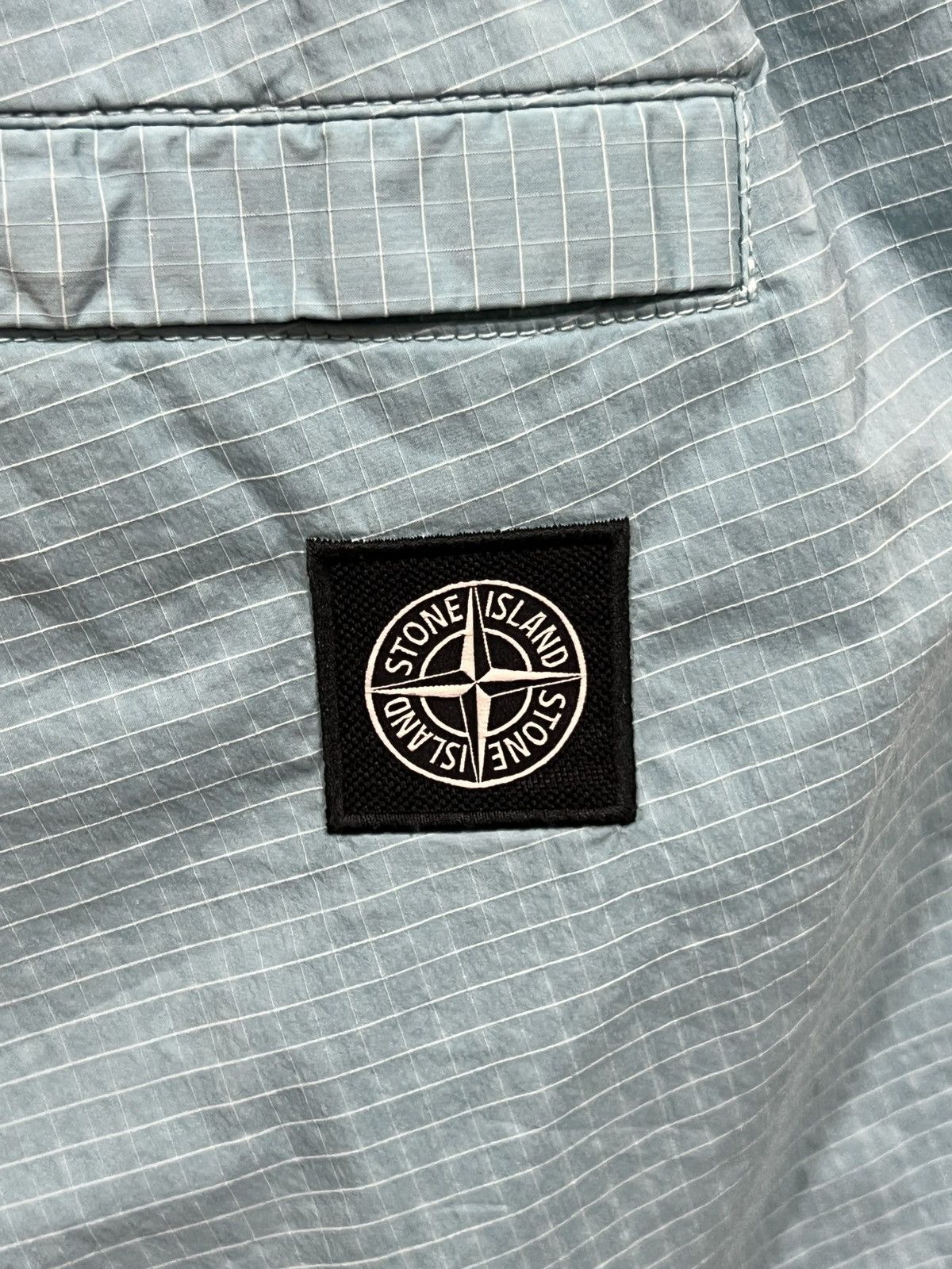 Stone Island Stolen Island Blue Nylon Short Size US 34 / EU 50 - 6 Thumbnail