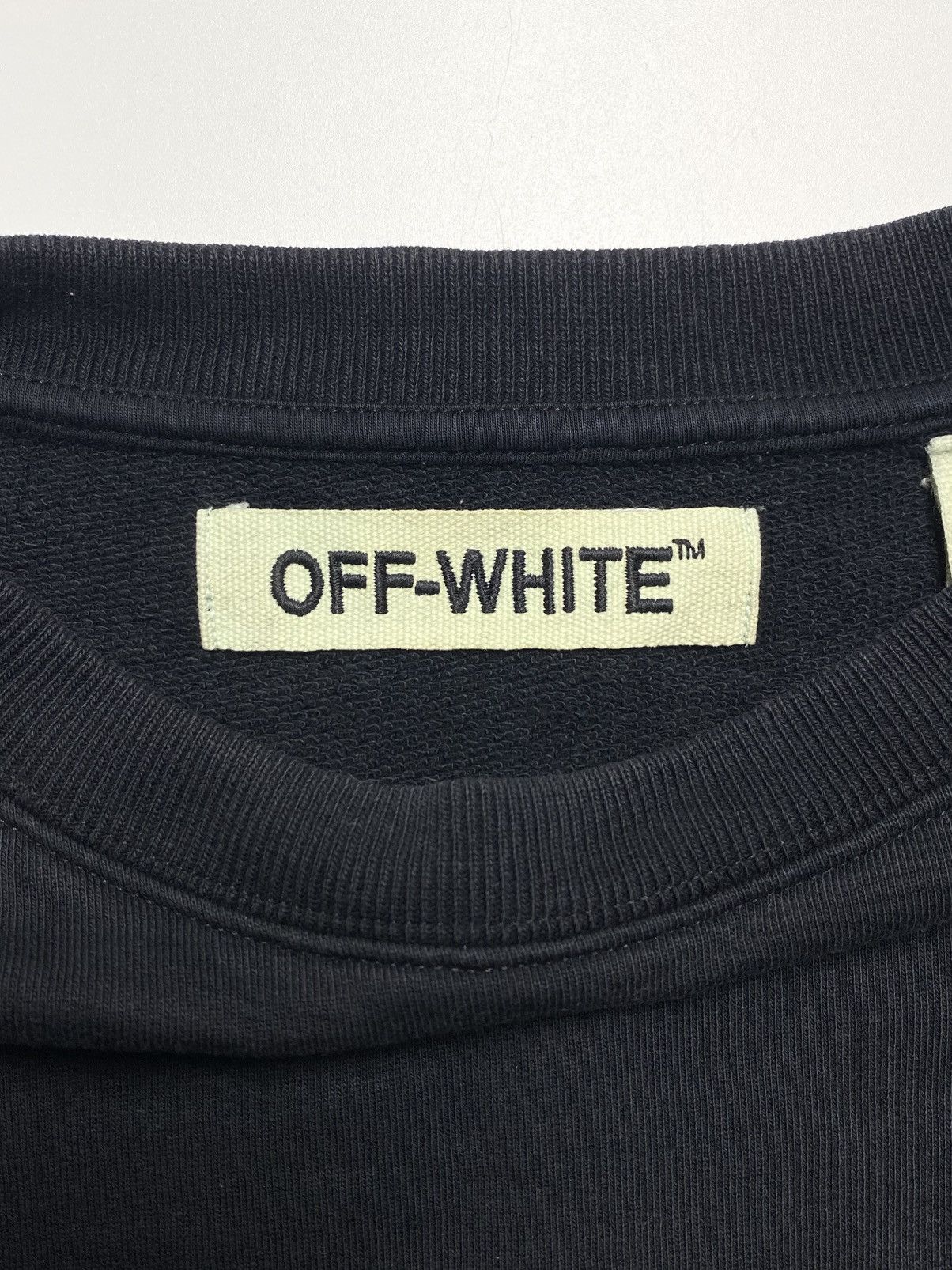 Off-White - OG Brushed Diagonal Sweatshirt