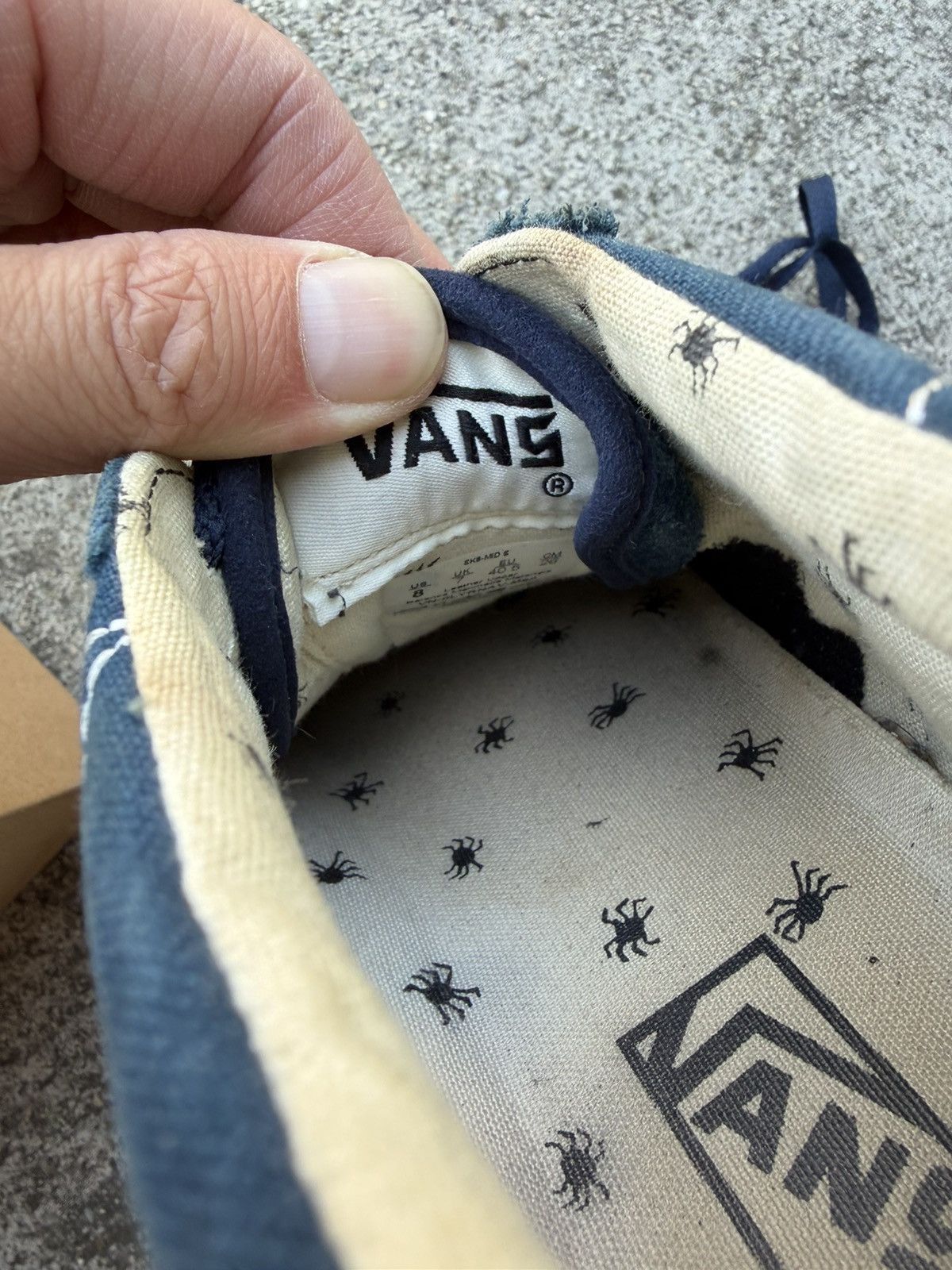 Vans × Wtaps WTAPS Vans Sk8 Mid “S” Navy Size US 8 / EU 41 - 11 Thumbnail
