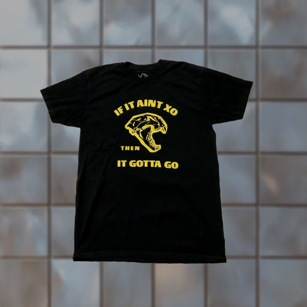 Vintage XO The Weeknd If It Ain’t XO Then It Gotta Go Black Yellow Graphic T-Shirt L Mens Size US L / EU 52-54 / 3 - 1 Thumbnail