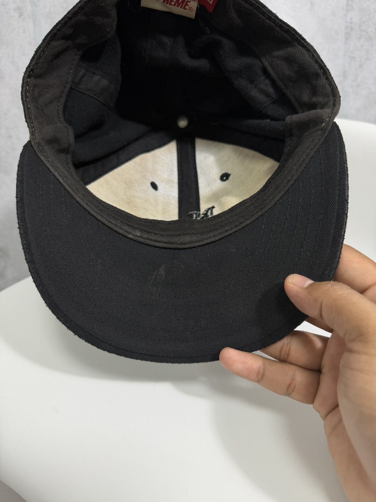 Supreme Vintage Og Supreme NY Script Hat 1994 Size ONE SIZE - 4 Thumbnail