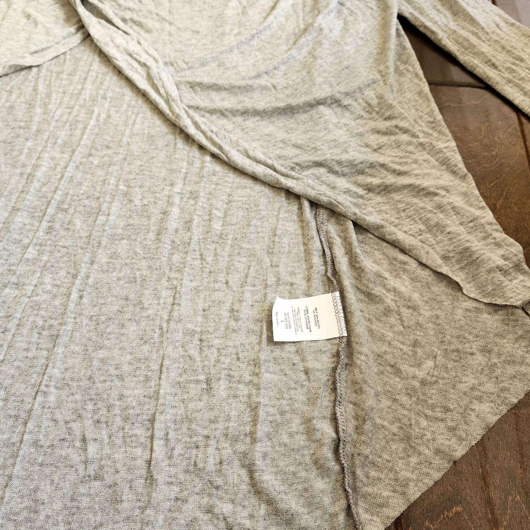 Vintage ASTR Blouse Cowl Neck Gray - Women - Size L - NWT Size L / US 10 / IT 46 - 7 Thumbnail