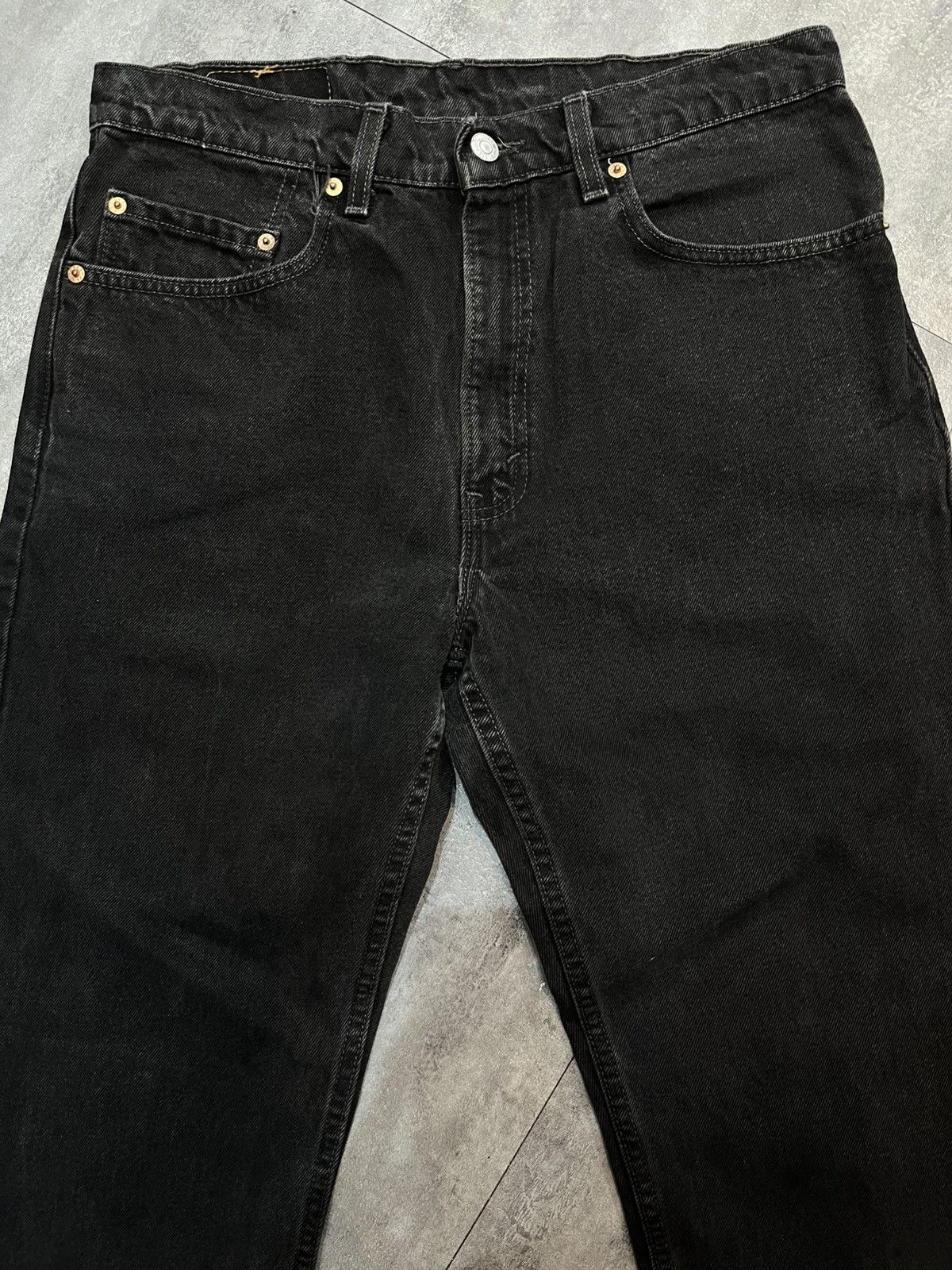 Levi's Vintage Clothing Levi’s 505 black denim Size US 33 - 3 Thumbnail