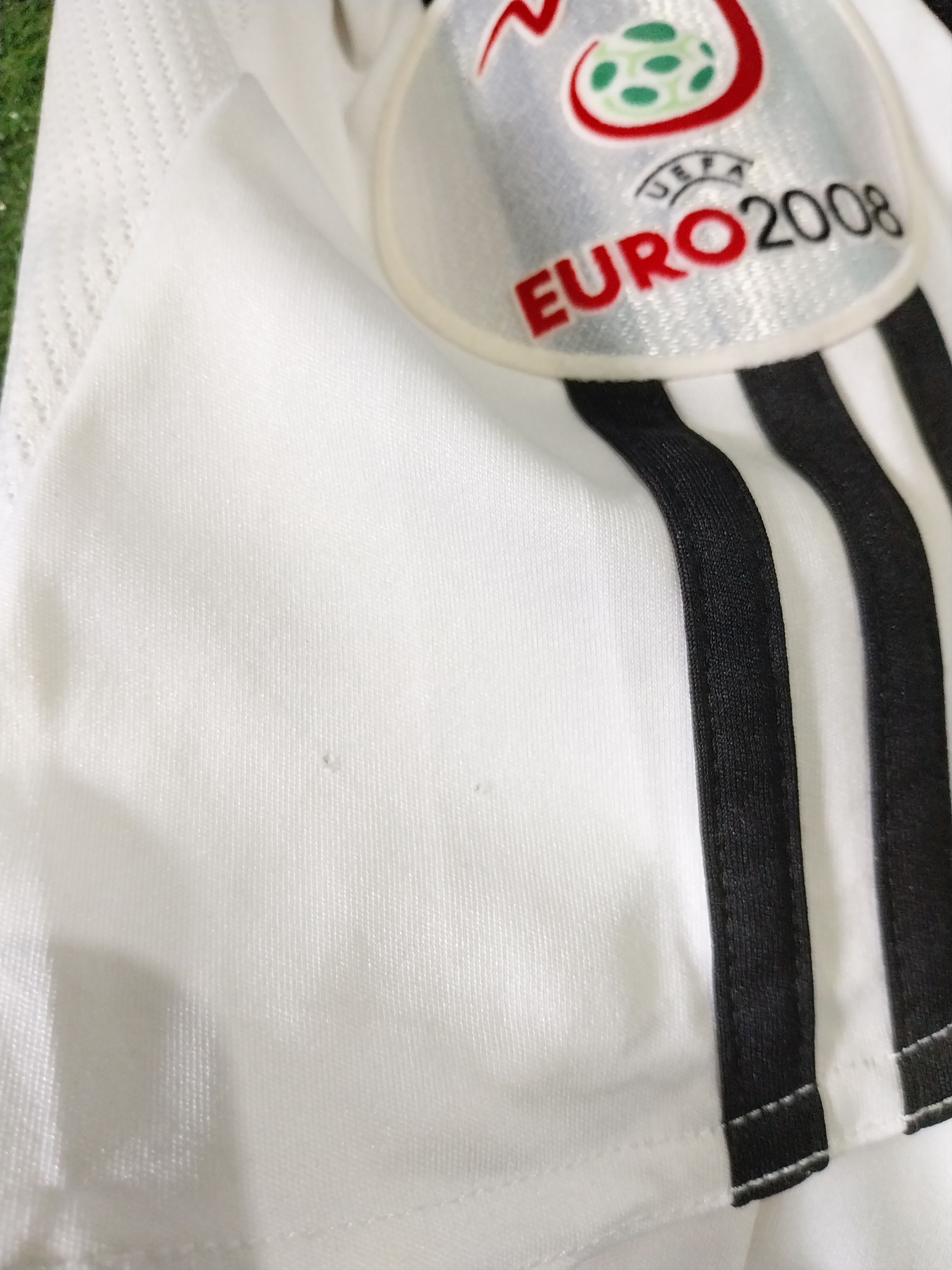 Adidas Germany home 2008/2009 michael ballack jersey football Size US L / EU 52-54 / 3 - 10 Thumbnail