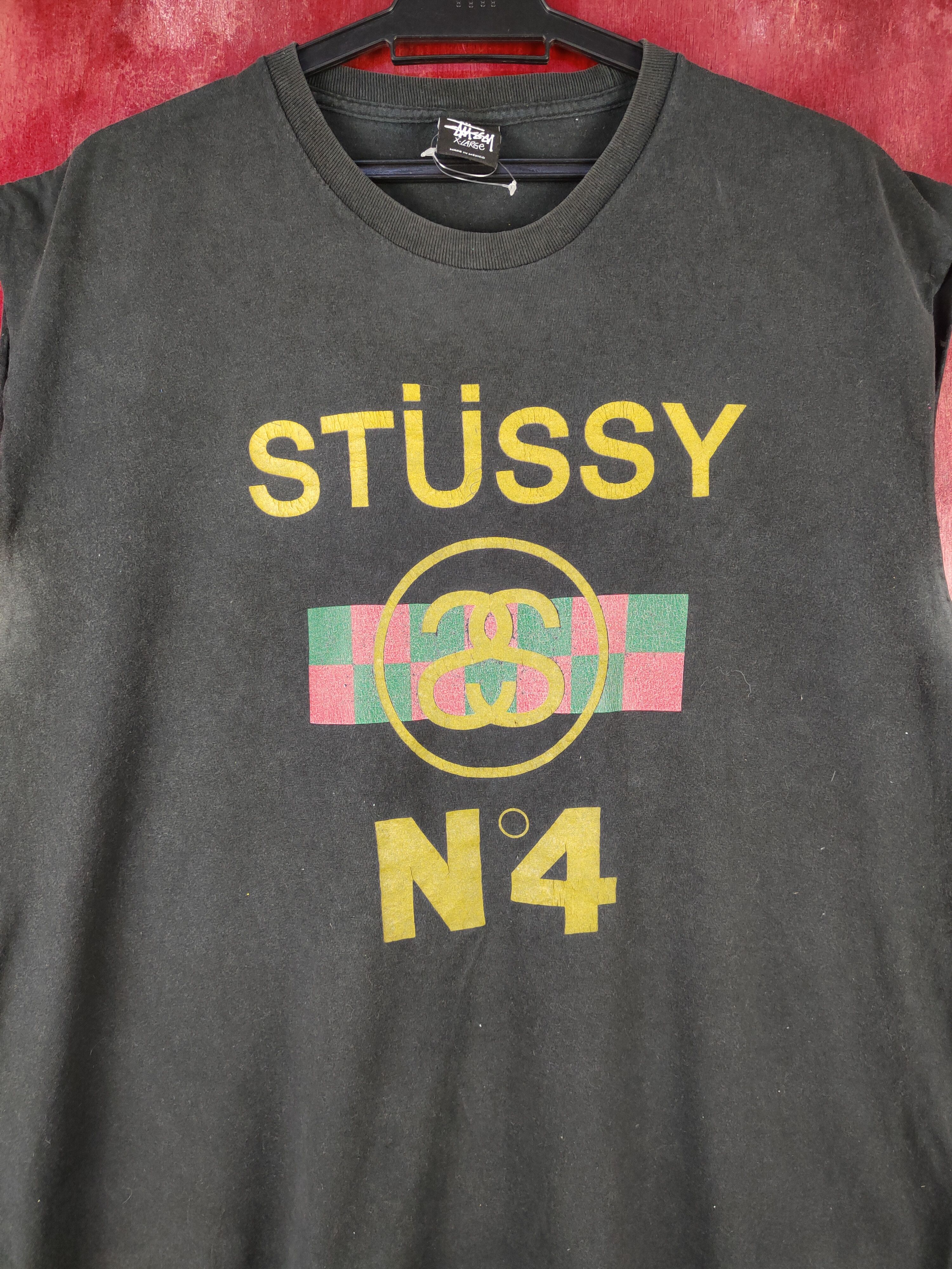 Stussy Stussy Black Faded Sleeveless vintage worn tee #S2045 Size US XL / EU 56 / 4 - 2 Thumbnail