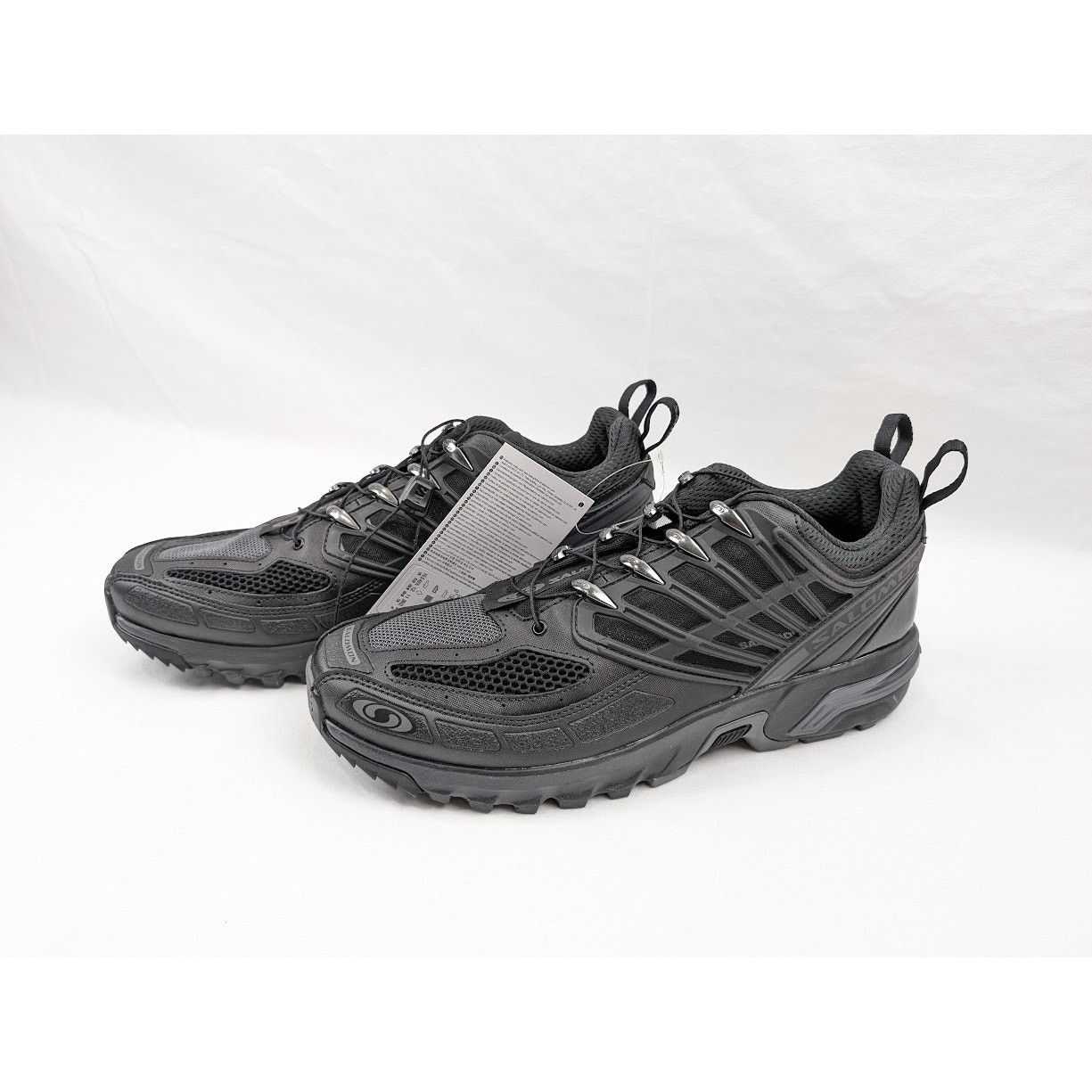 Salomon o1rshd1 Unisex Low-Top Sneakers in Black Size US 11 / EU 44 - 16 Thumbnail