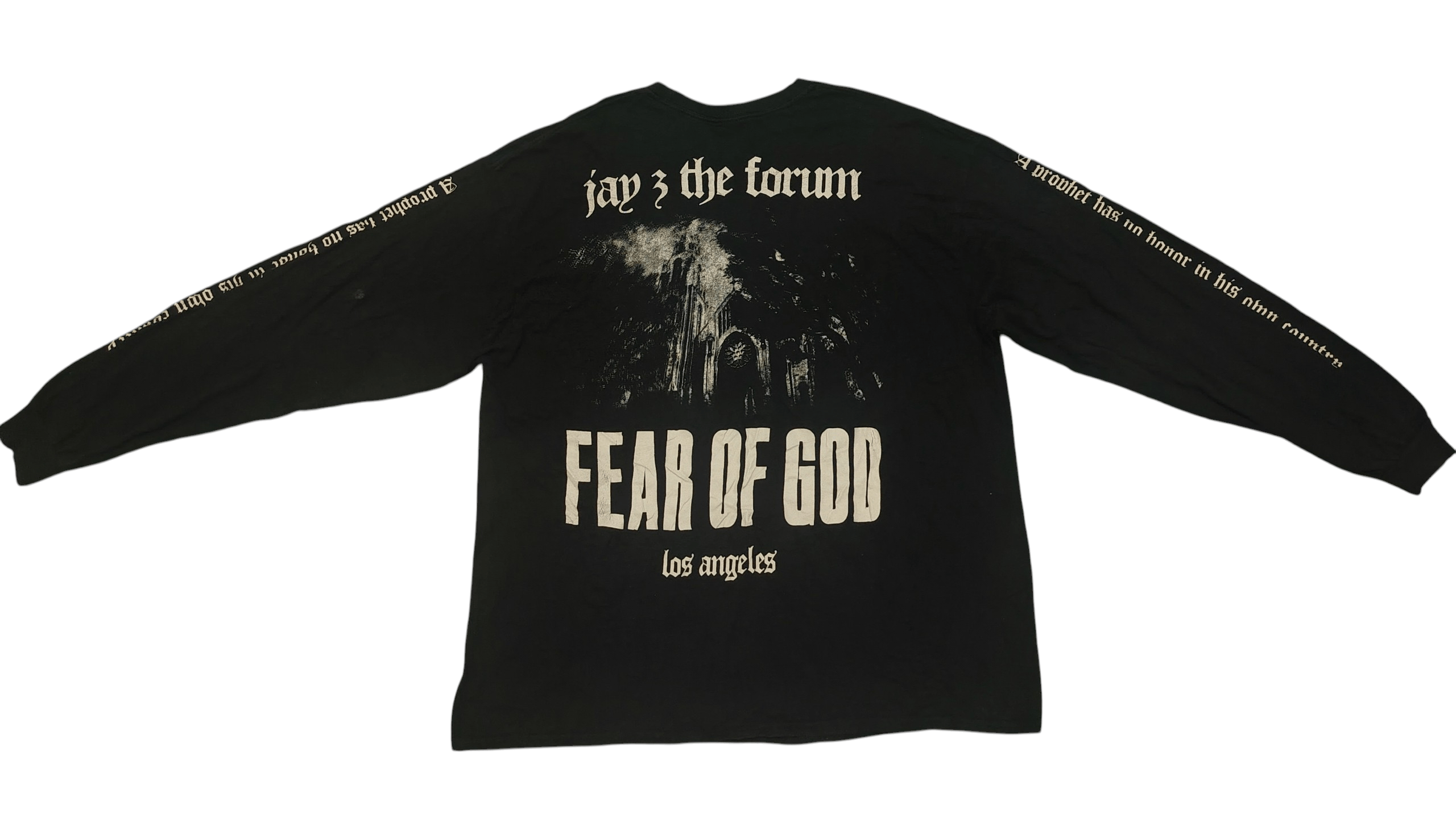 Fear of God × Jay-Z Fear Of God Jay Z The Forum Tour 4:44 Tour Long Sleeve Size US XL / EU 56 / 4 - 3 Thumbnail
