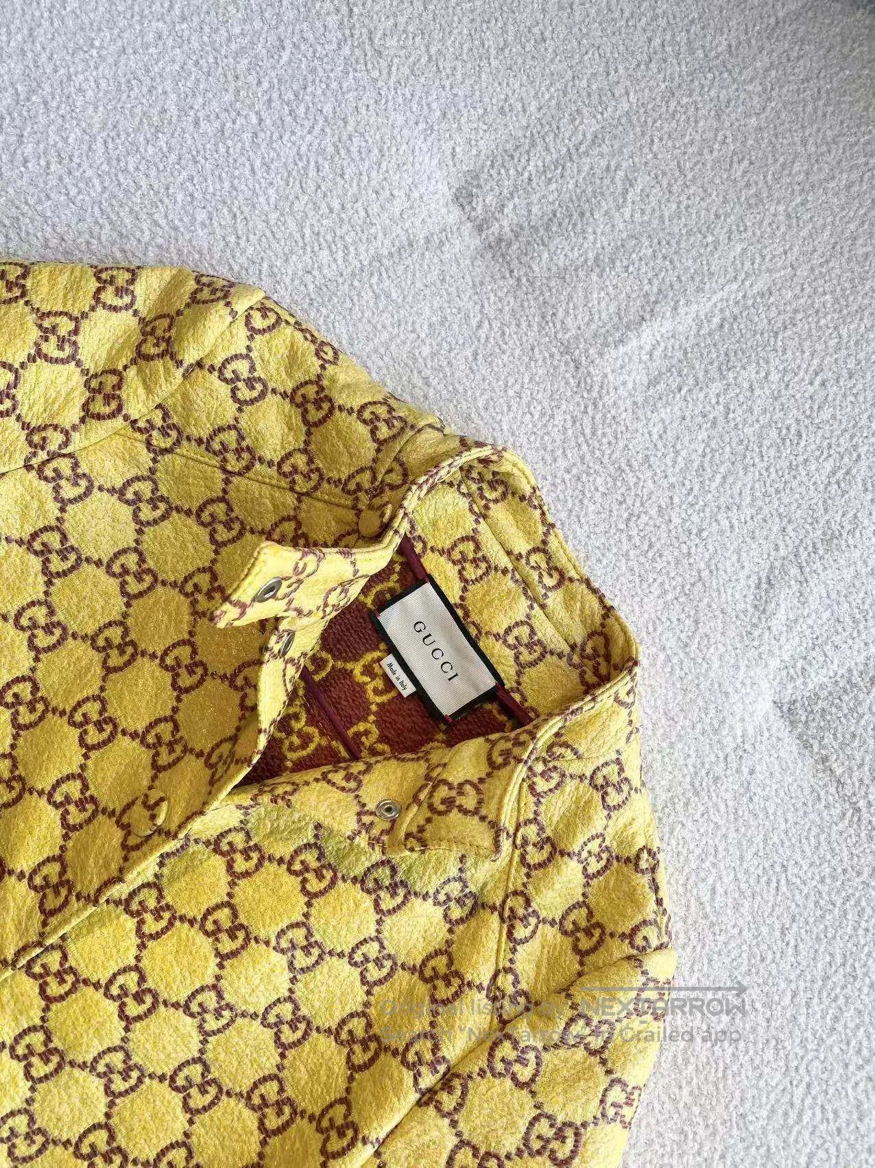 Gucci Guicci Presbyon full print double G brushed rubber coat ja Size XXS / US 00 / IT 34 - 4 Thumbnail
