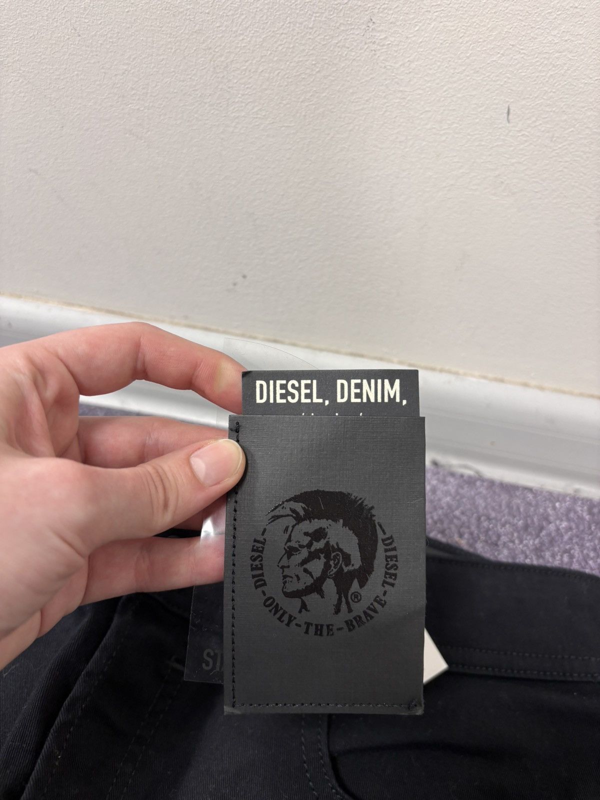Diesel Diesel Sleenker NWT Men’s Skinny Jeans Stretch Denim Black Size US 29 - 9 Thumbnail