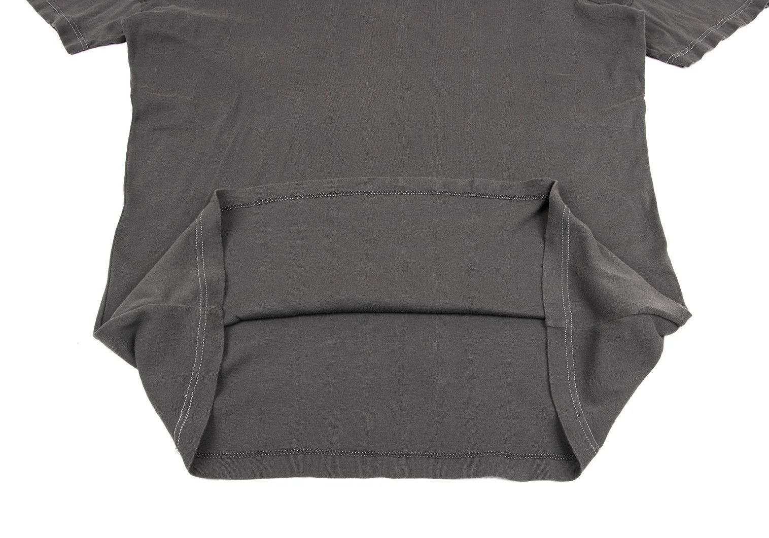Maison Margiela Panel Cut Off-Shoulder T-Shirt in Charcoal 46 Size US S / EU 44-46 / 1 - 6 Thumbnail