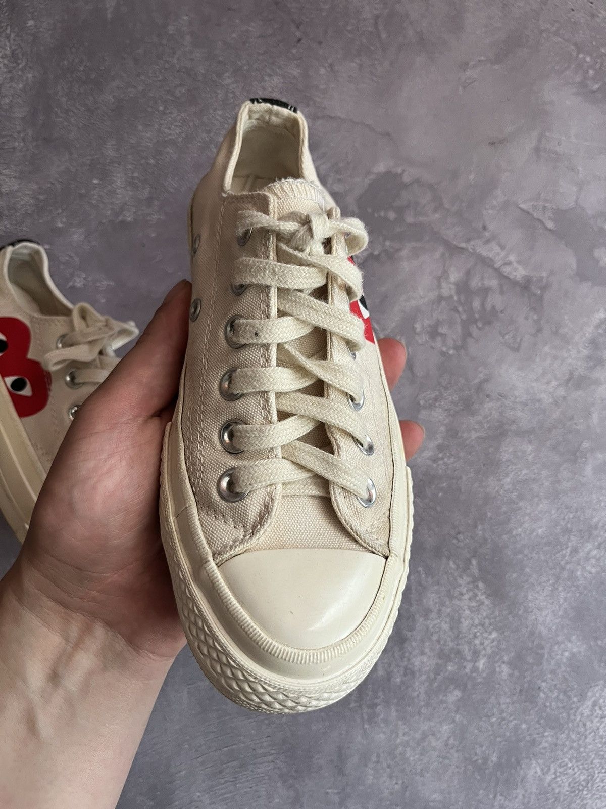 Comme des Garcons Comme Des Garçons x Chuck Taylor Converse All Star Low Top Size US 5 / IT 35 - 6 Thumbnail