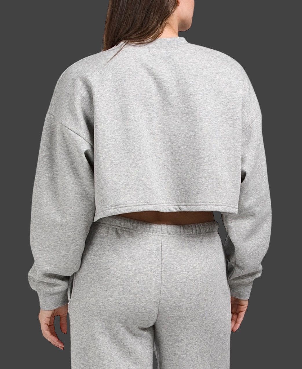 Other IVL Collective Women’s Crewneck Sweatshirt Fleece Grey Sz M Size M / US 6-8 / IT 42-44 - 17 Thumbnail