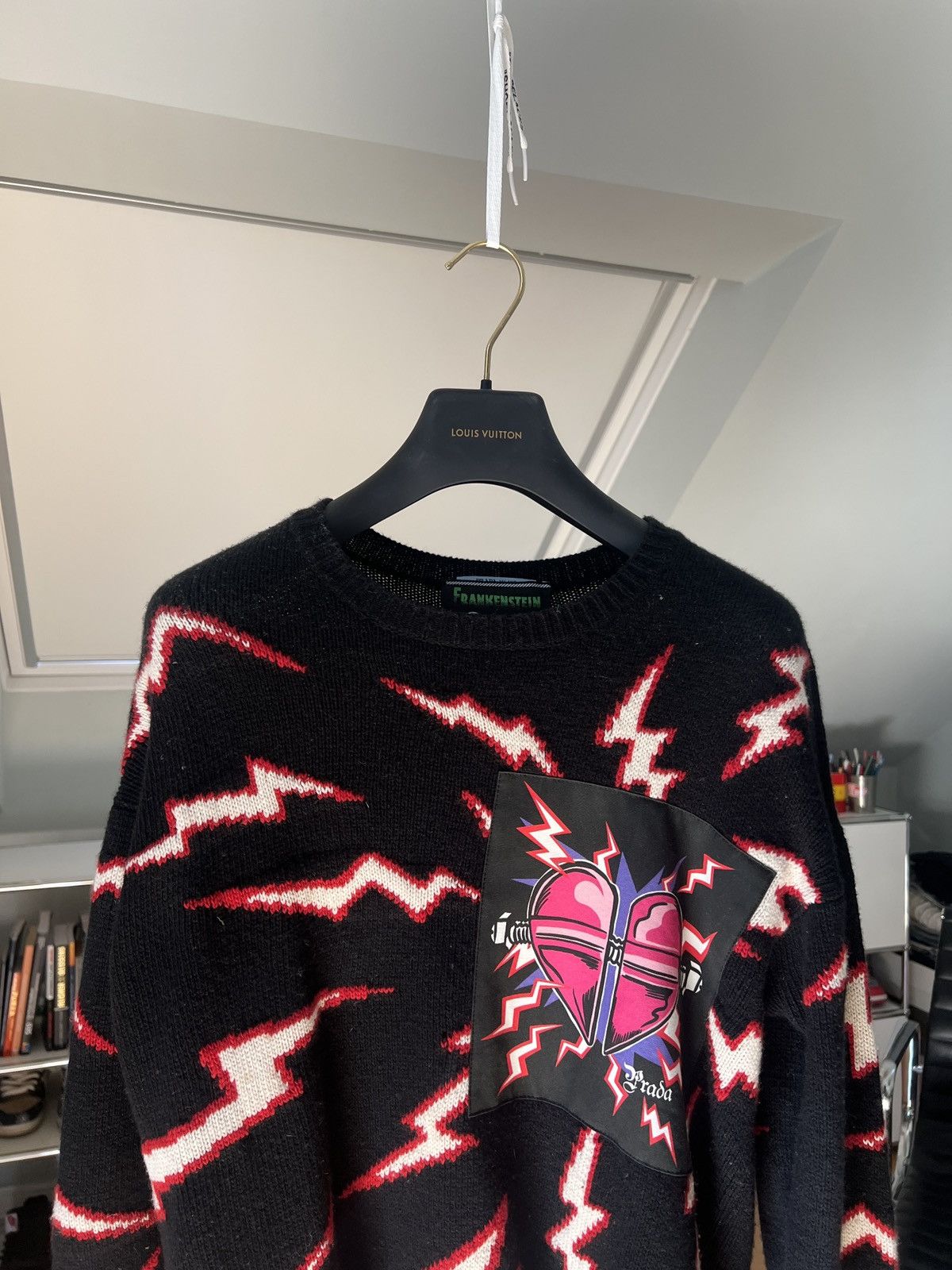 Prada Prada Frankenstein Broken Heart Knit Size US M / EU 48-50 / 2 - 5 Thumbnail
