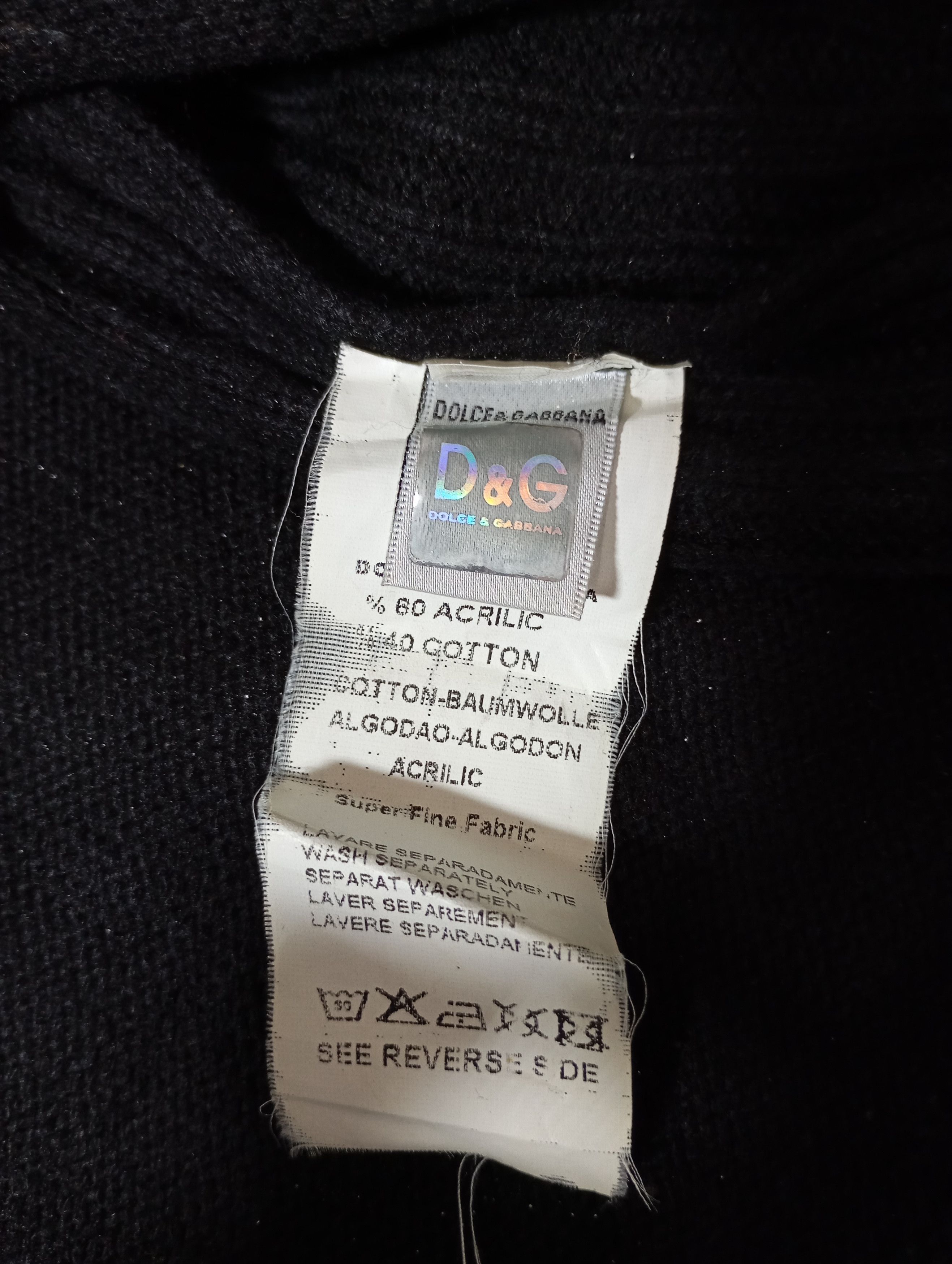 Dolce & Gabbana × Vintage Dolce & Gabbana Vintage Sweater Size US S / EU 44-46 / 1 - 4 Thumbnail