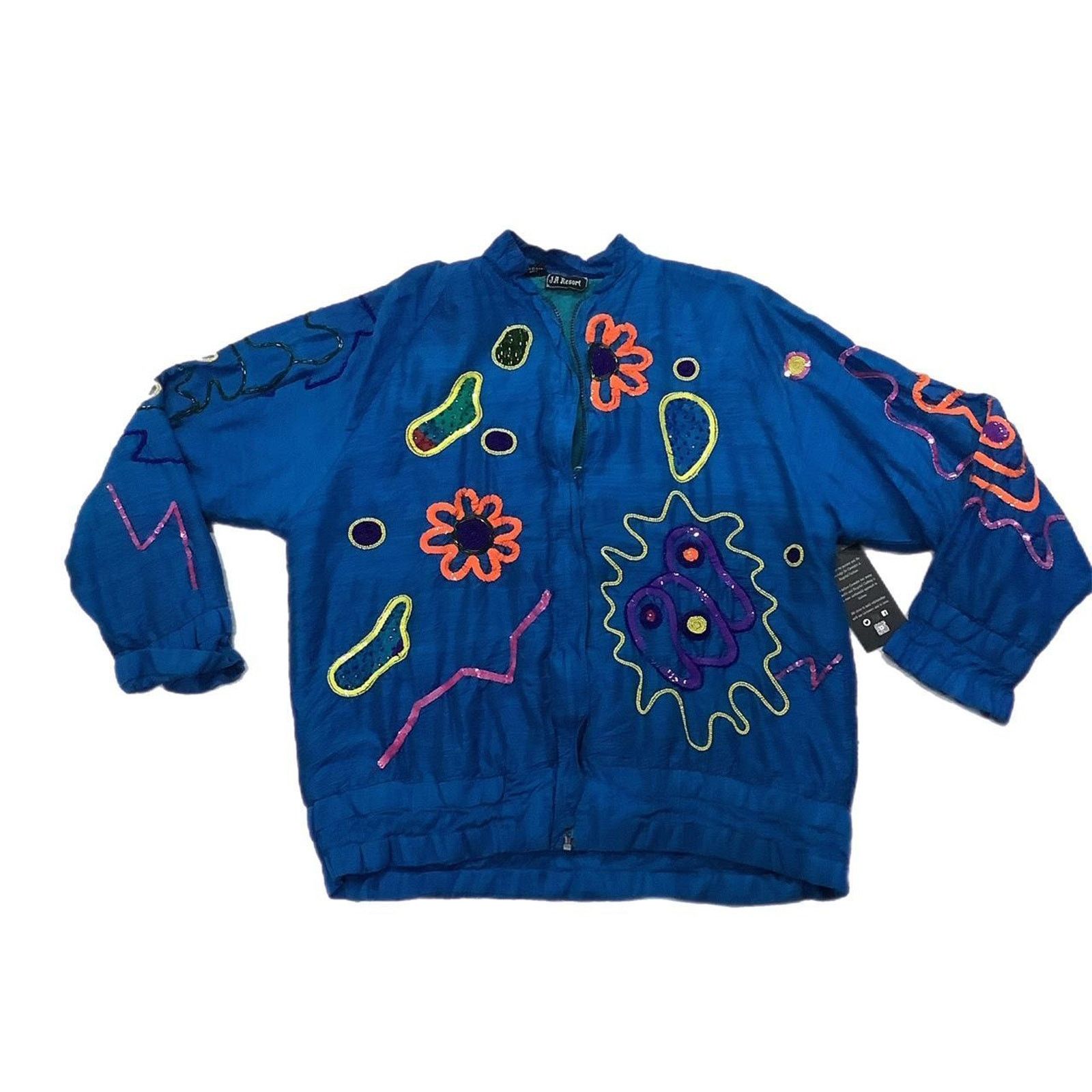 Other 90s JR-Resort Bomber Jacket Size US XS / EU 42 / 0 - 1 Thumbnail