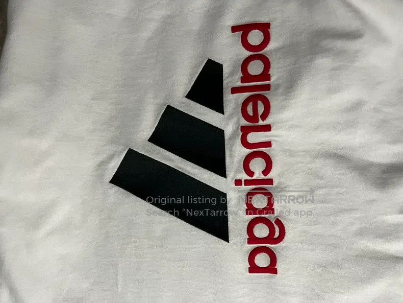 Balenciaga Balenciaga adidas Joint Printed Short Sleeve Size US S / EU 44-46 / 1 - 5 Thumbnail