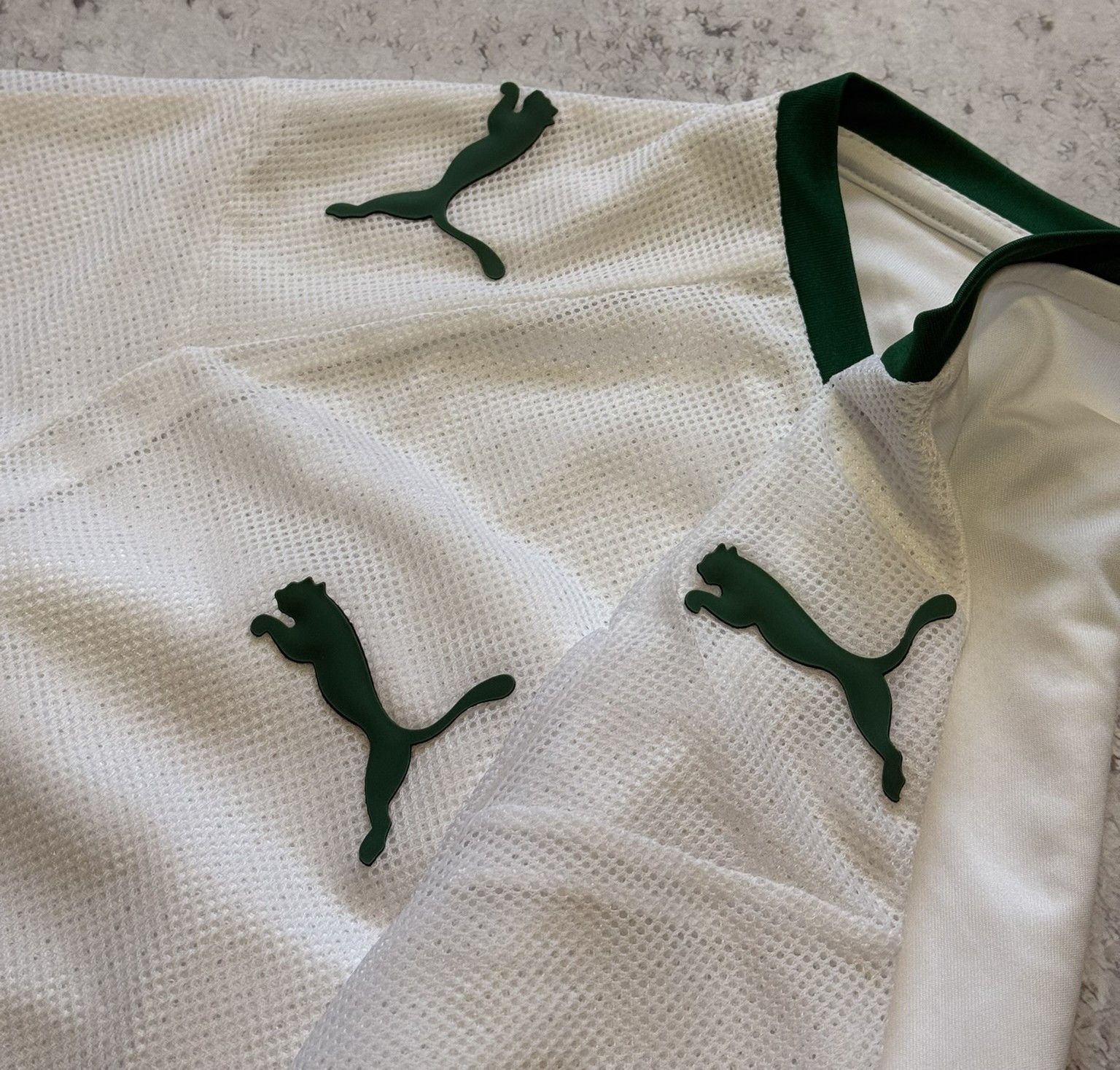 Puma Senegal National Team 2008-10 Home Shirt Jersey Puma Size US XL / EU 56 / 4 - 10 Thumbnail