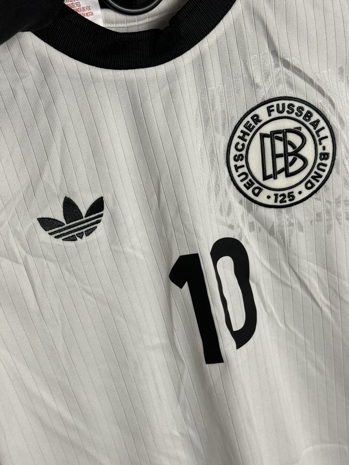 Adidas KIDS New Germany Anniversary 125 Musiala Football Jersey Size US XS / EU 42 / 0 - 4 Thumbnail