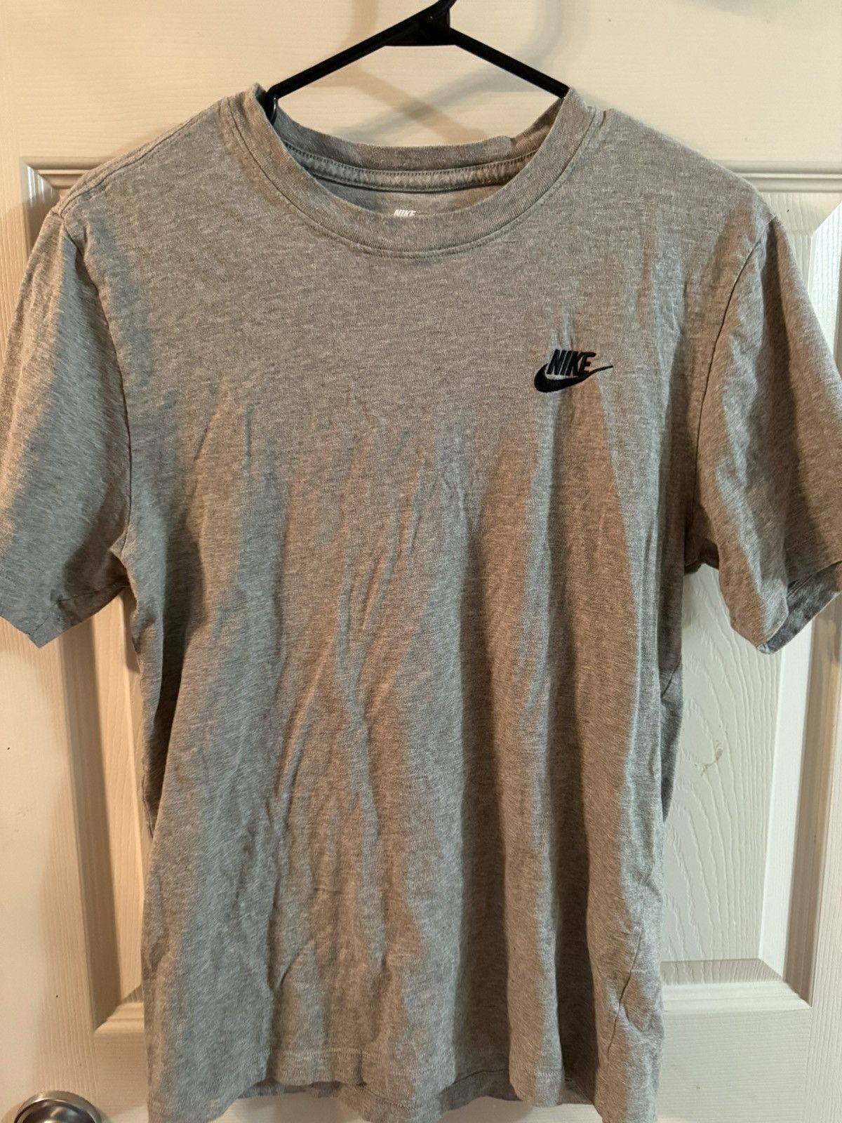 Nike Men’s Grey Nike T shirt S Size US S / EU 44-46 / 1 - 1 Thumbnail