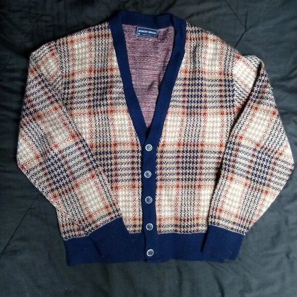 Robert Bruce Vintage Robert Bruce Cable Knit Cardigan Sweater Size US L / EU 52-54 / 3 - 2 Thumbnail