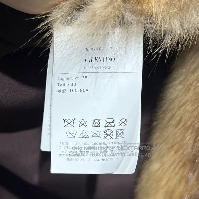 Valentino Valentino A long coat with brown sable fur Size XS / US 0-2 / IT 36-38 - 4 Thumbnail