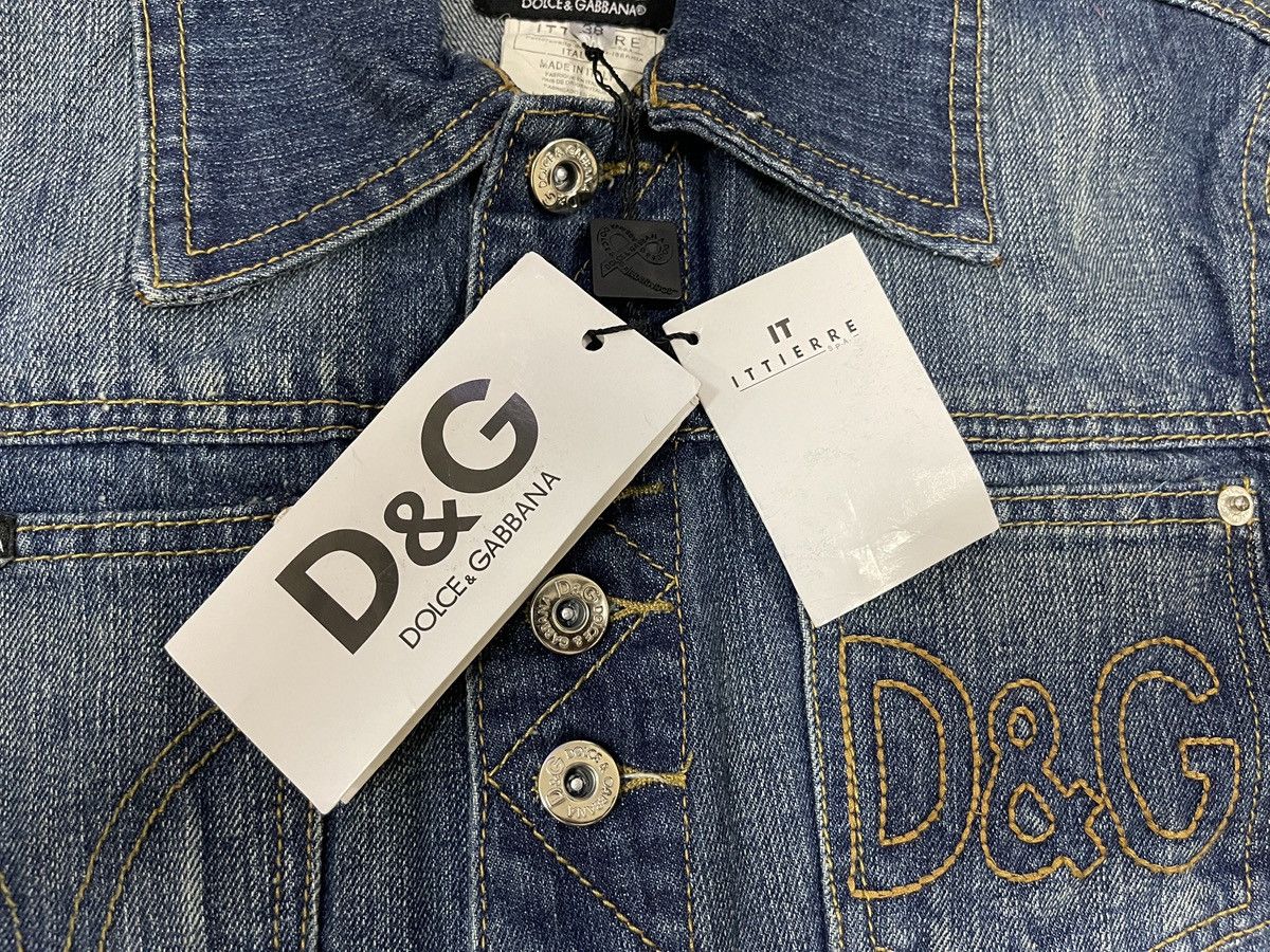Dolce & Gabbana Deadstock Dolce & Gabbana Ten Button Denim Made in Italy Size M / US 6-8 / IT 42-44 - 5 Thumbnail