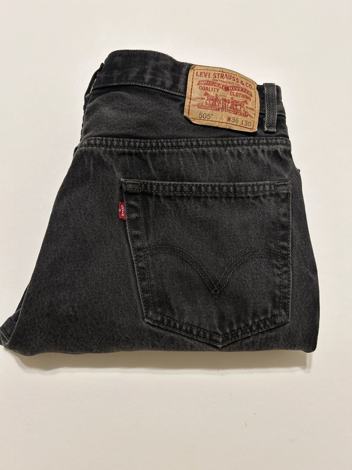 Vintage Y2K Faded Levi’s 505 Denim Jeans