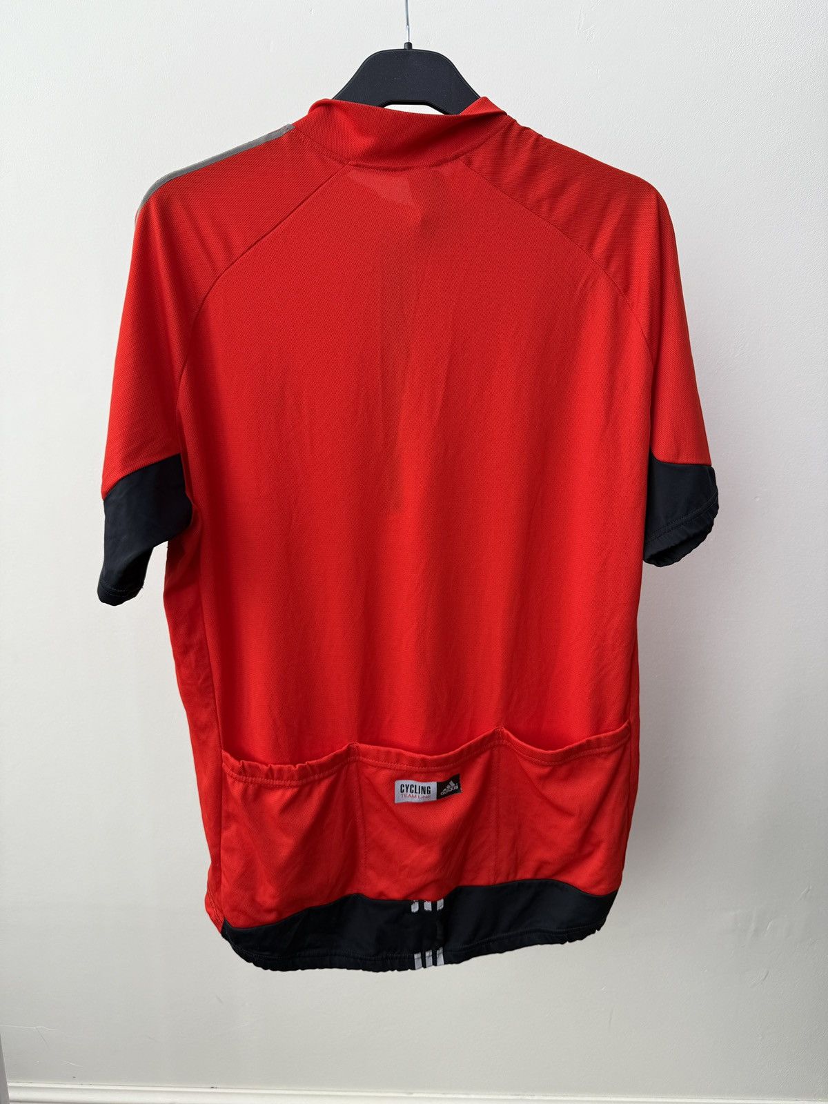 Adidas Vintage Adidas Clima Cycling Shirt Red 3 Stripes Size US XXL / EU 58 / 5 - 16 Thumbnail