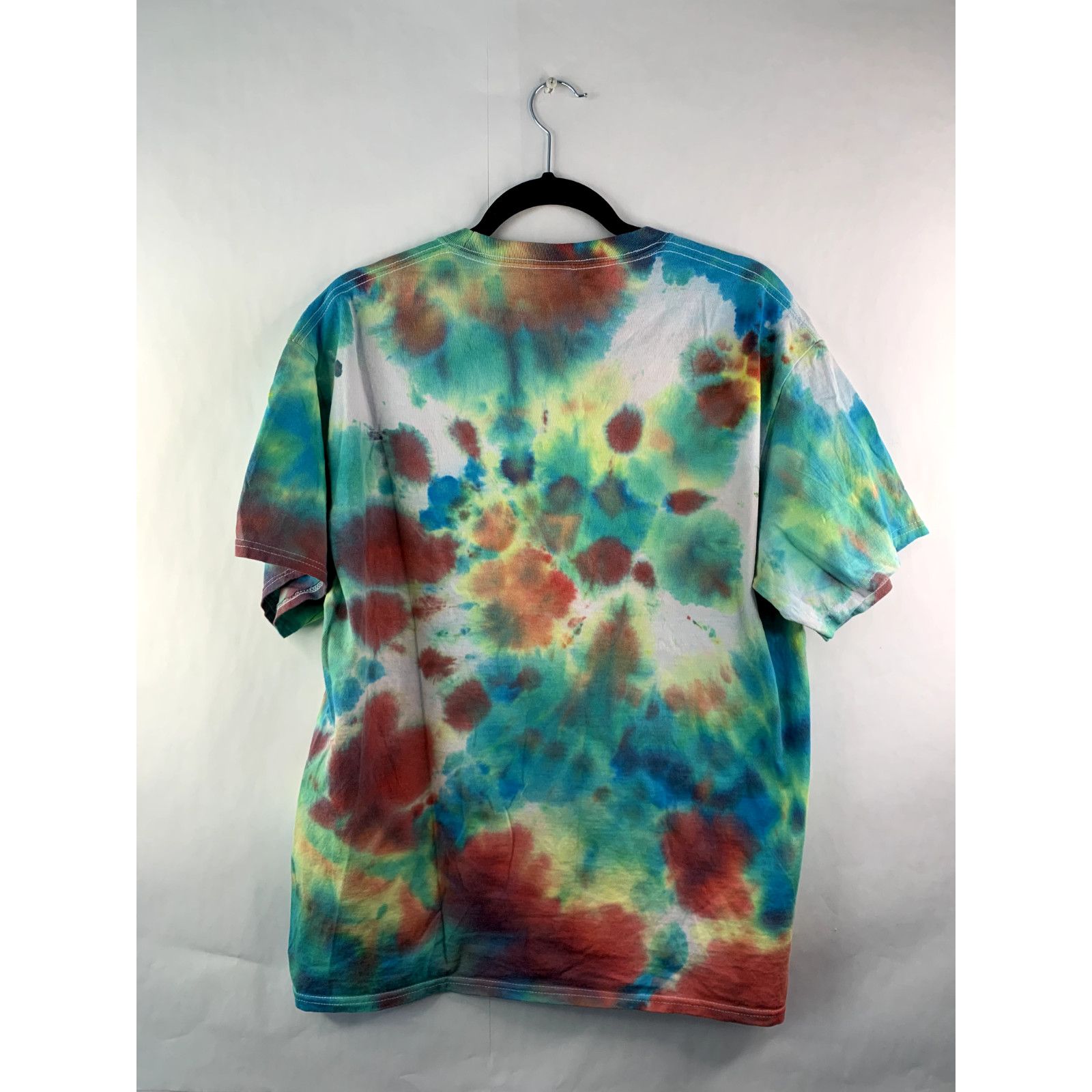 Port & Company Eagle Lake Camps Shirt Tie-Dyed Short Sleeve T-Shirt Men's L Size US L / EU 52-54 / 3 - 4 Thumbnail
