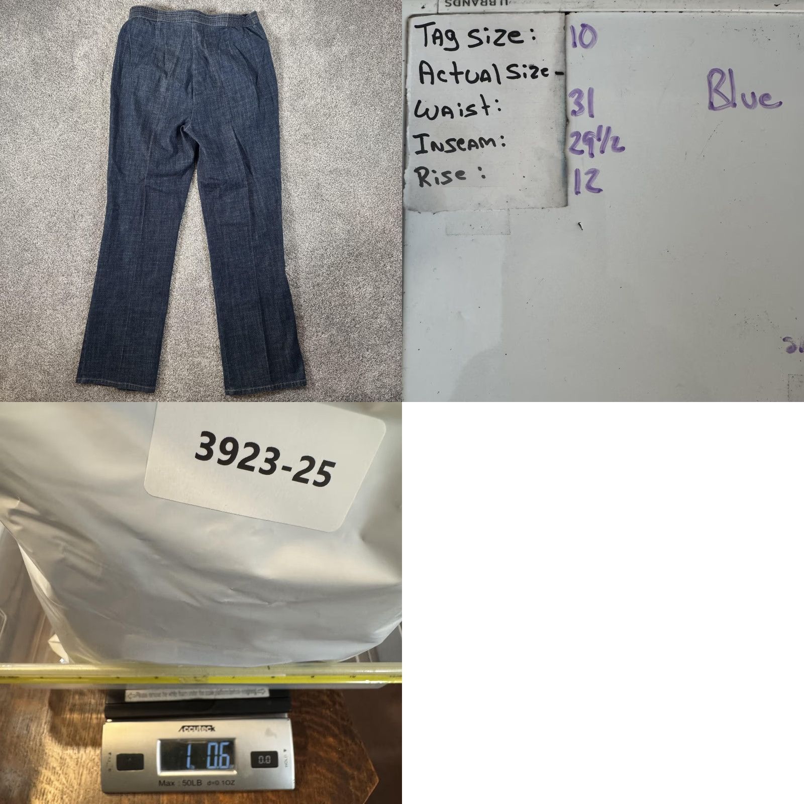 Vintage VINTAGE Napa Valley Jeans 10 High Rise Straight Leg Women’s Blue Denim Cotton Spandex 90s Coastal Grandmaccore Jeans Size 32" / US 10 / IT 46 - 9 Thumbnail