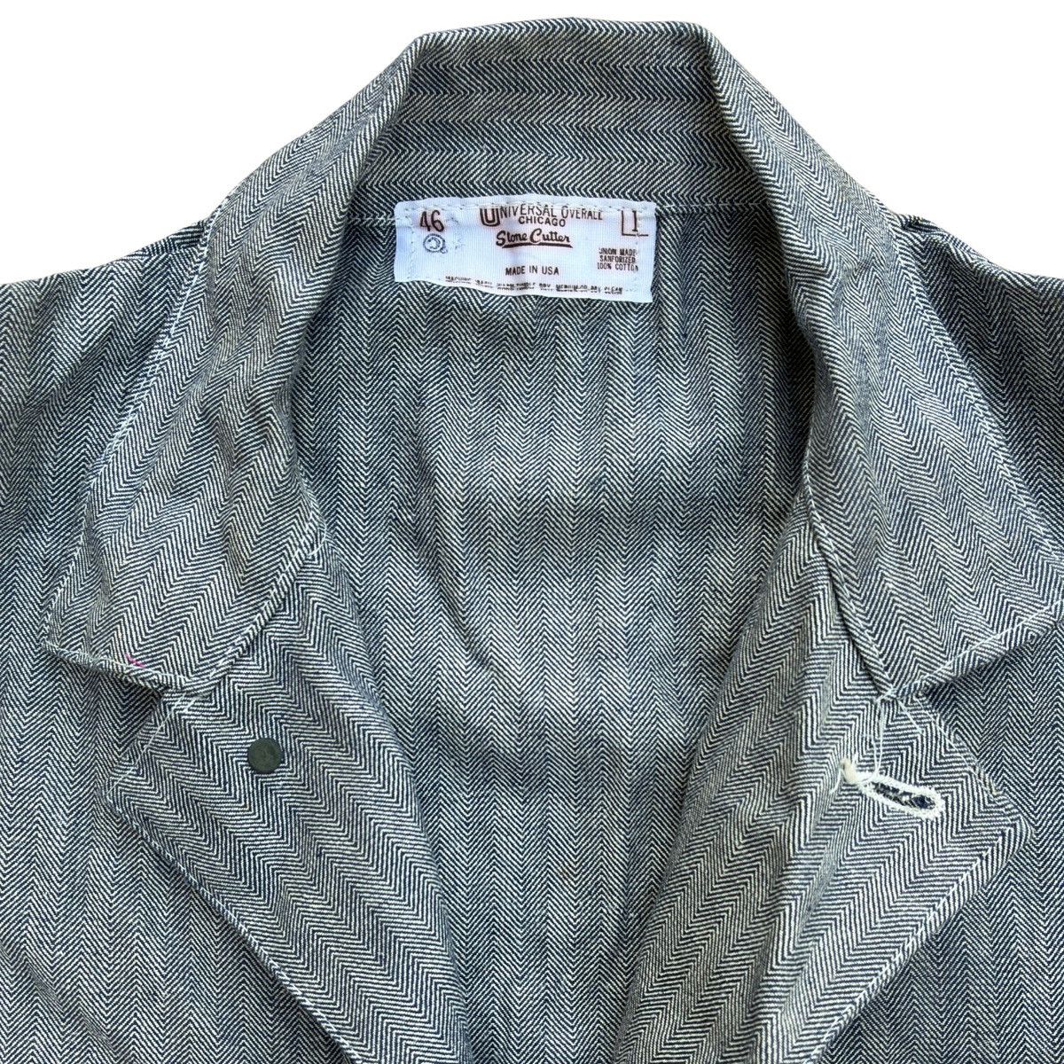 Universal Overall Chicago Vintage 50s Universal Overall Chicago Stone Cutter Coveralls Size US 44 / EU 60 - 3 Thumbnail