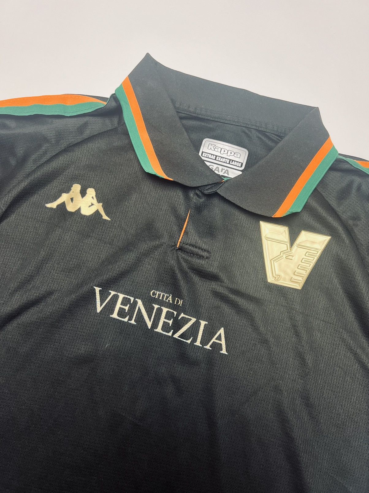 Kappa Venezia Home Jersey 2022/23 Black NWOT