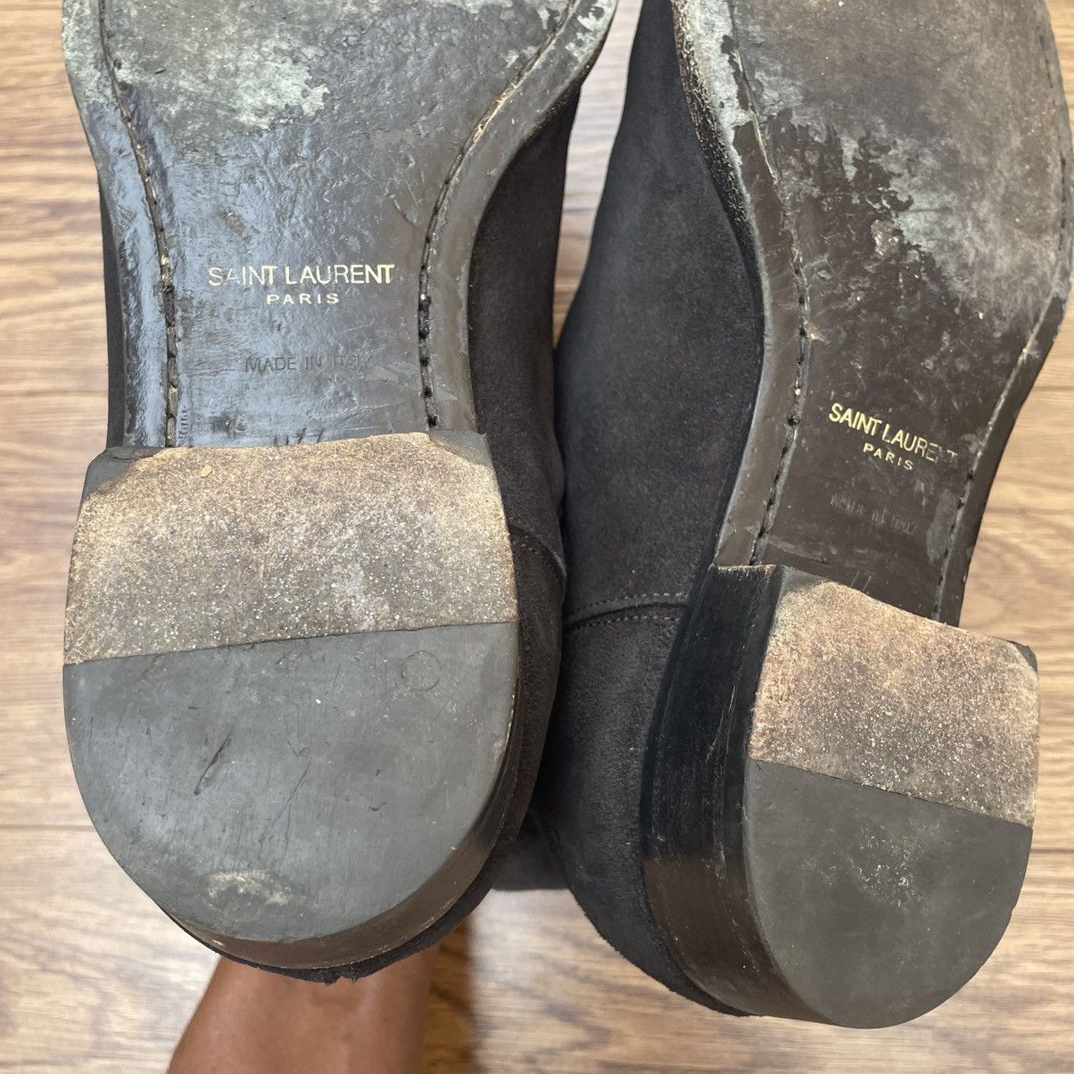 Saint Laurent Paris Saint Laurent Paris Wyatt Boots Size US 11 / EU 44 - 15 Thumbnail