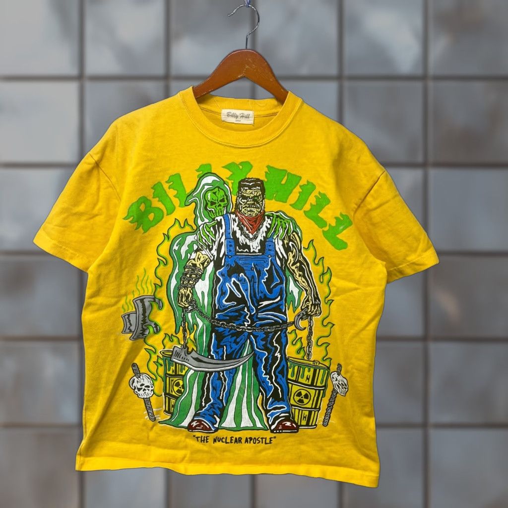 Warren Lotas Warren Lotas Billy Hill Nuclear Apostle T-Shirt M Mens Yellow Cotton Crew Neck Short Sleeve 2020s Vintage No Size US M / EU 48-50 / 2 - 1 Thumbnail