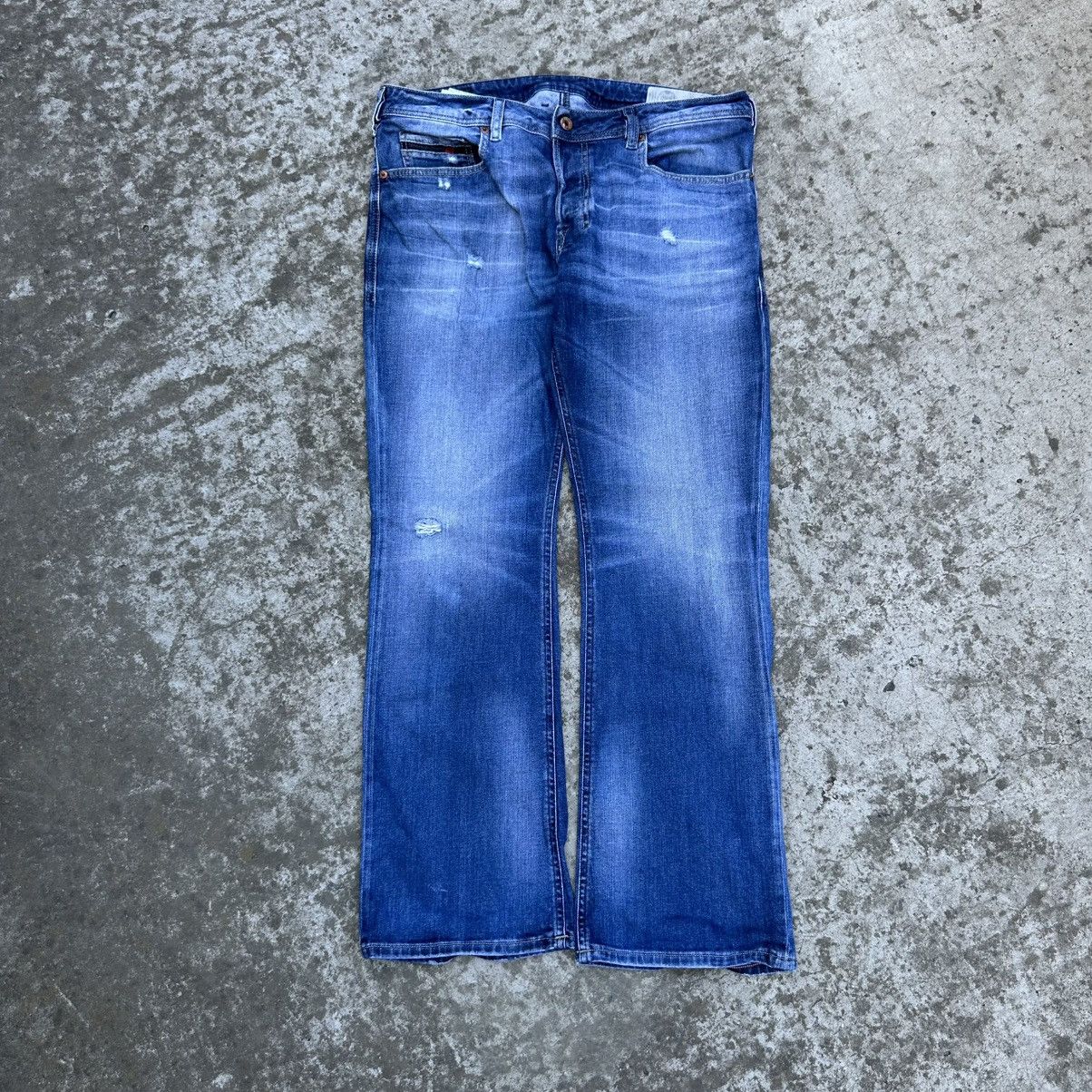 Diesel Luxury Diesel Zatiny Jeans Regular Bootcut W34xL30 Size US 34 / EU 50 - 2 Thumbnail