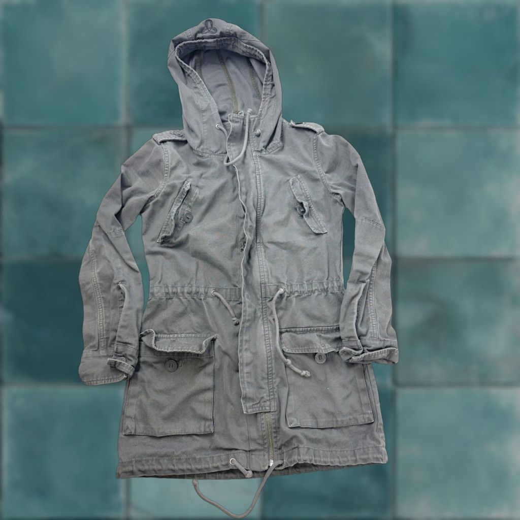 Aritzia Aritzia Women's Gray Mid-Length Utility Jacket XS Size XS / US 0-2 / IT 36-38 - 1 Thumbnail
