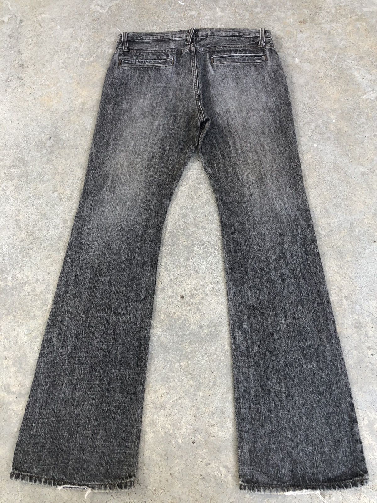 PPFM Japanese PPFM Flared Jeans Distressed Jeans Size US 32 / EU 48 - 2 Thumbnail