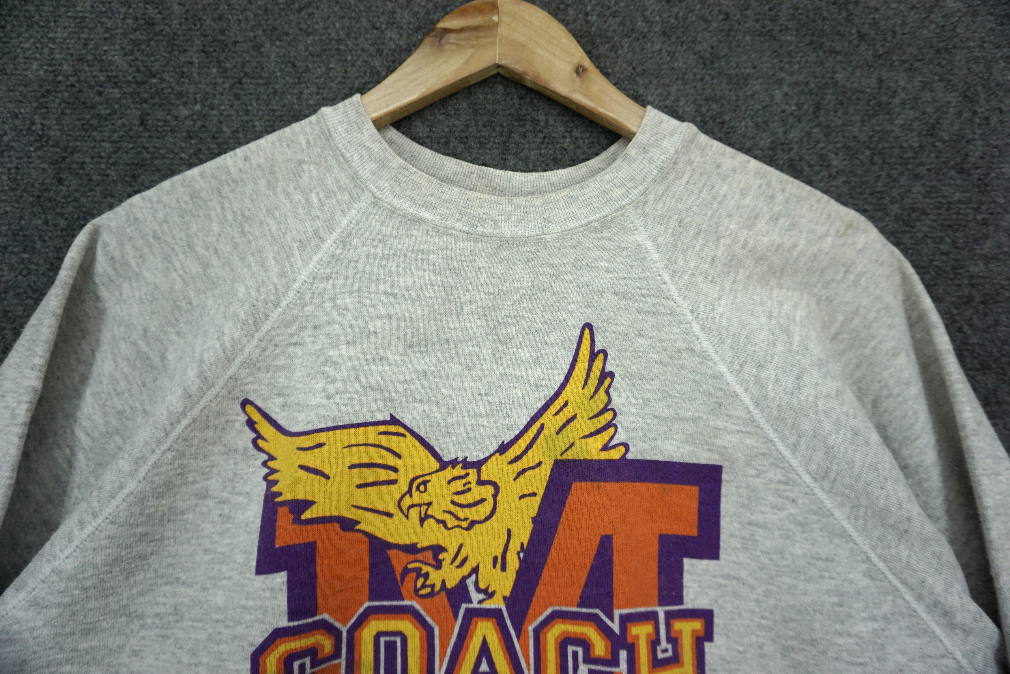 NCAA Vintage Screaming Eagles 1993 Tultex Maximum Sweats Pullover Size US XL / EU 56 / 4 - 3 Thumbnail