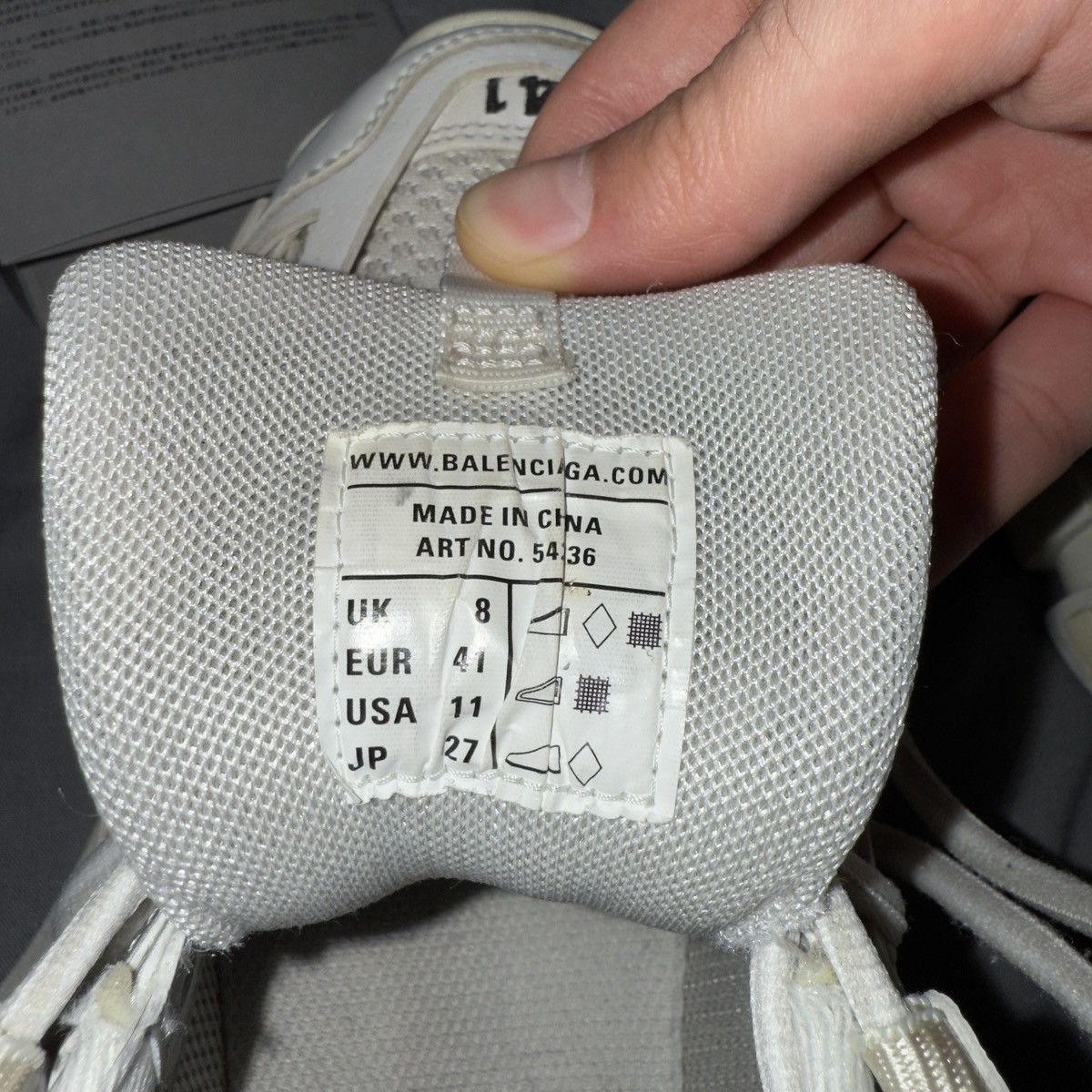 Balenciaga Balenciaga Track Sneaker white/41 Size US 8 / EU 41 - 3 Thumbnail