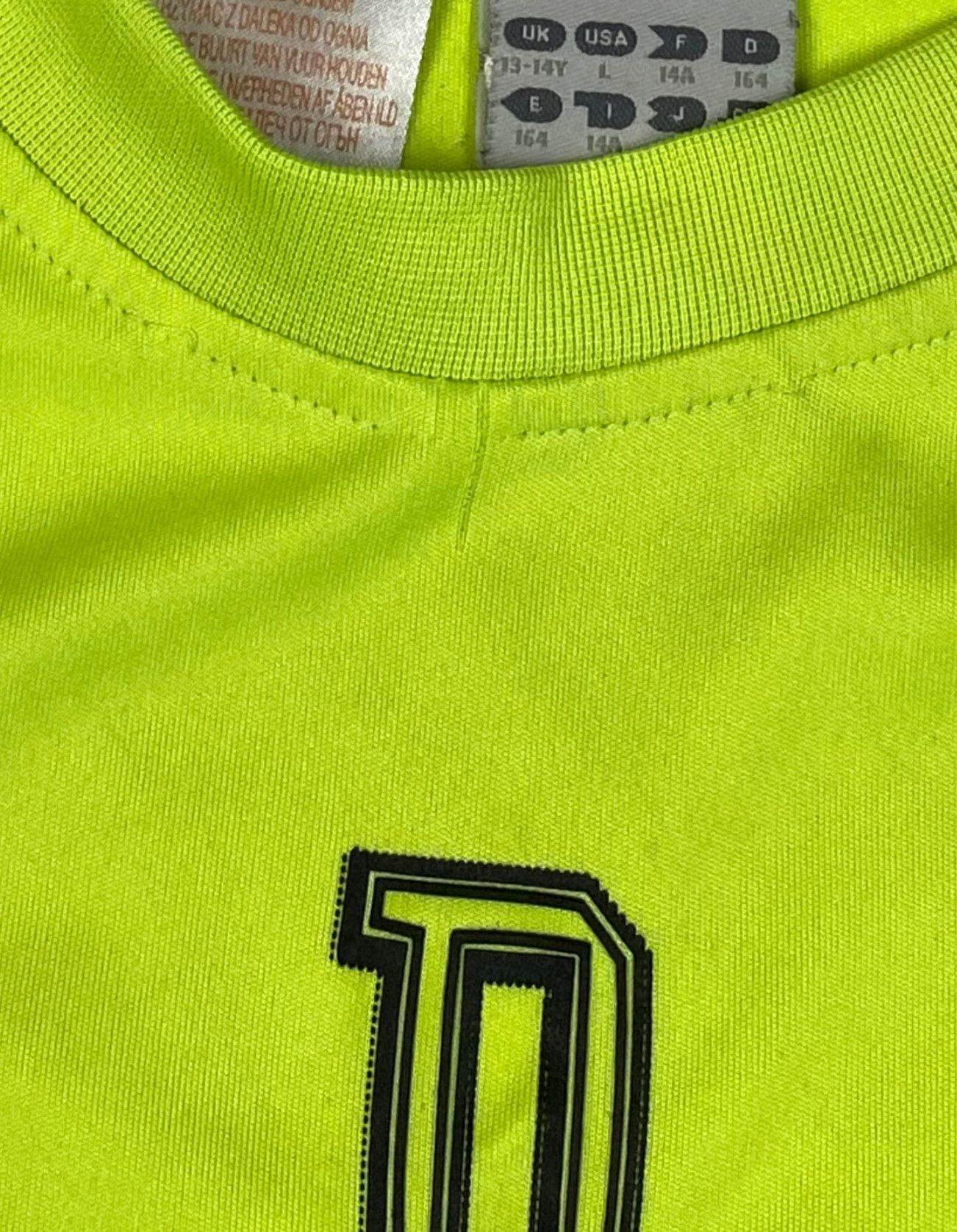 Adidas 2010 Vintage ADIDAS Predator Toxic Green Soccer T-Shirt M720 Size US S / EU 44-46 / 1 - 15 Thumbnail