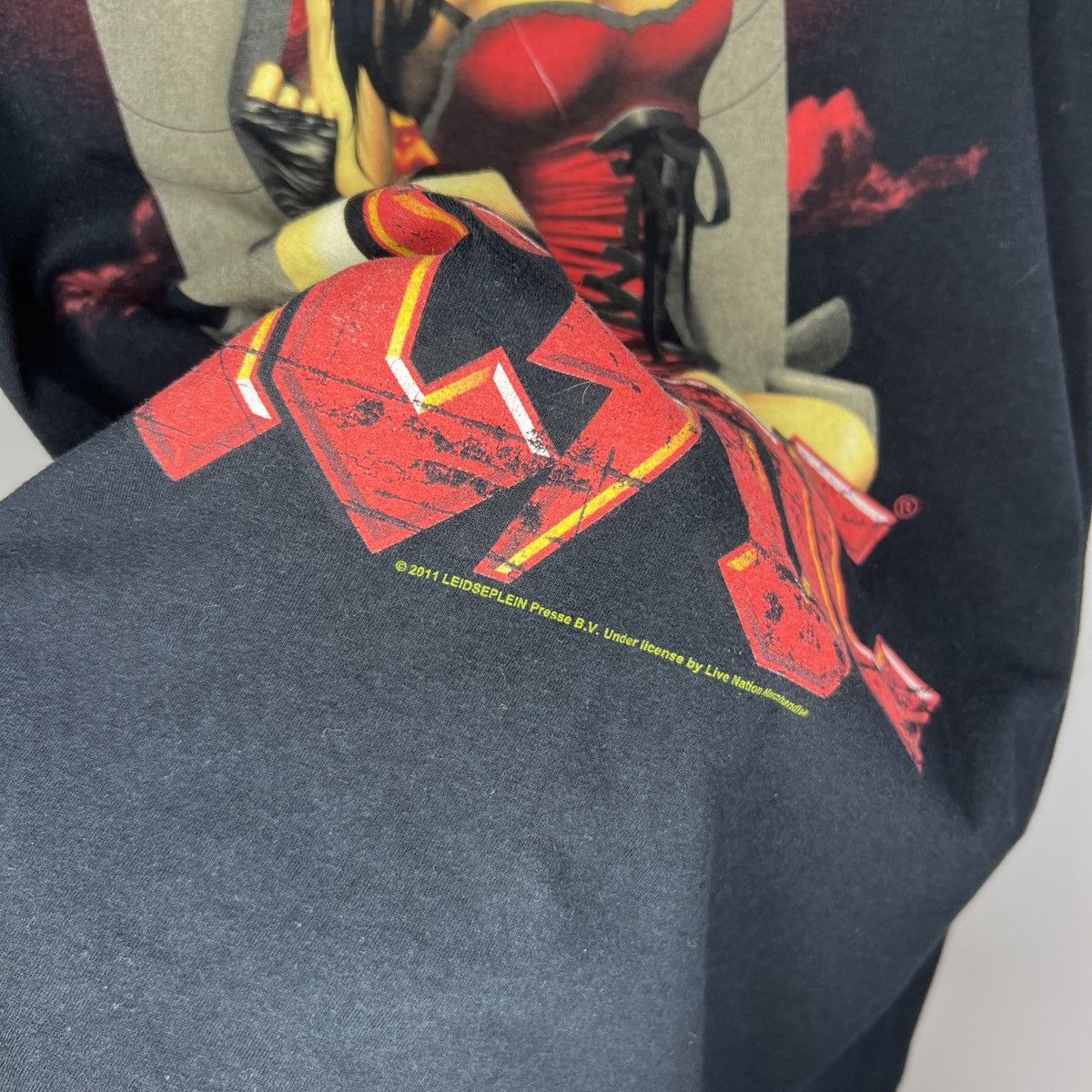 AC/DC × Band Tees × Vintage AC DC Vintage 2011 Nudie Sexy Pin Up Girl Tshirt Tee Size US M / EU 48-50 / 2 - 6 Thumbnail