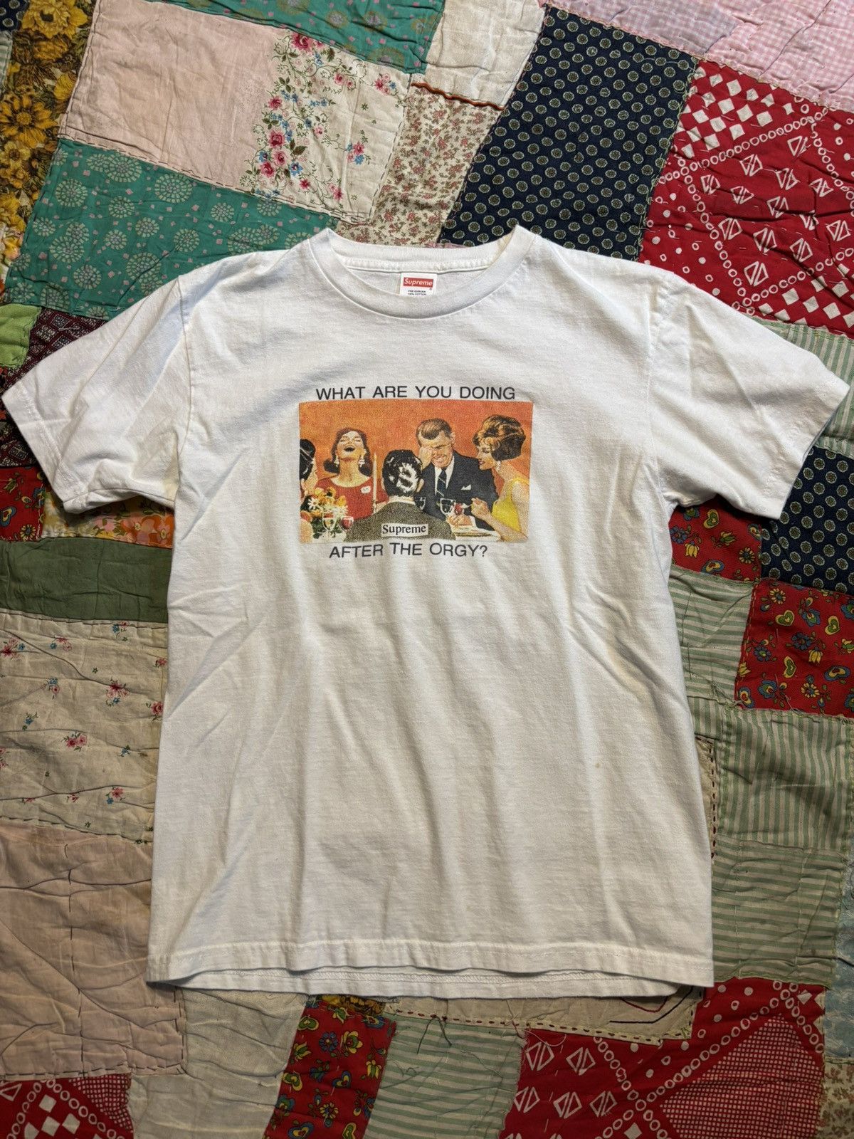 Supreme Supreme Org* tee shirt SS 17 Size US M / EU 48-50 / 2 - 1 Thumbnail