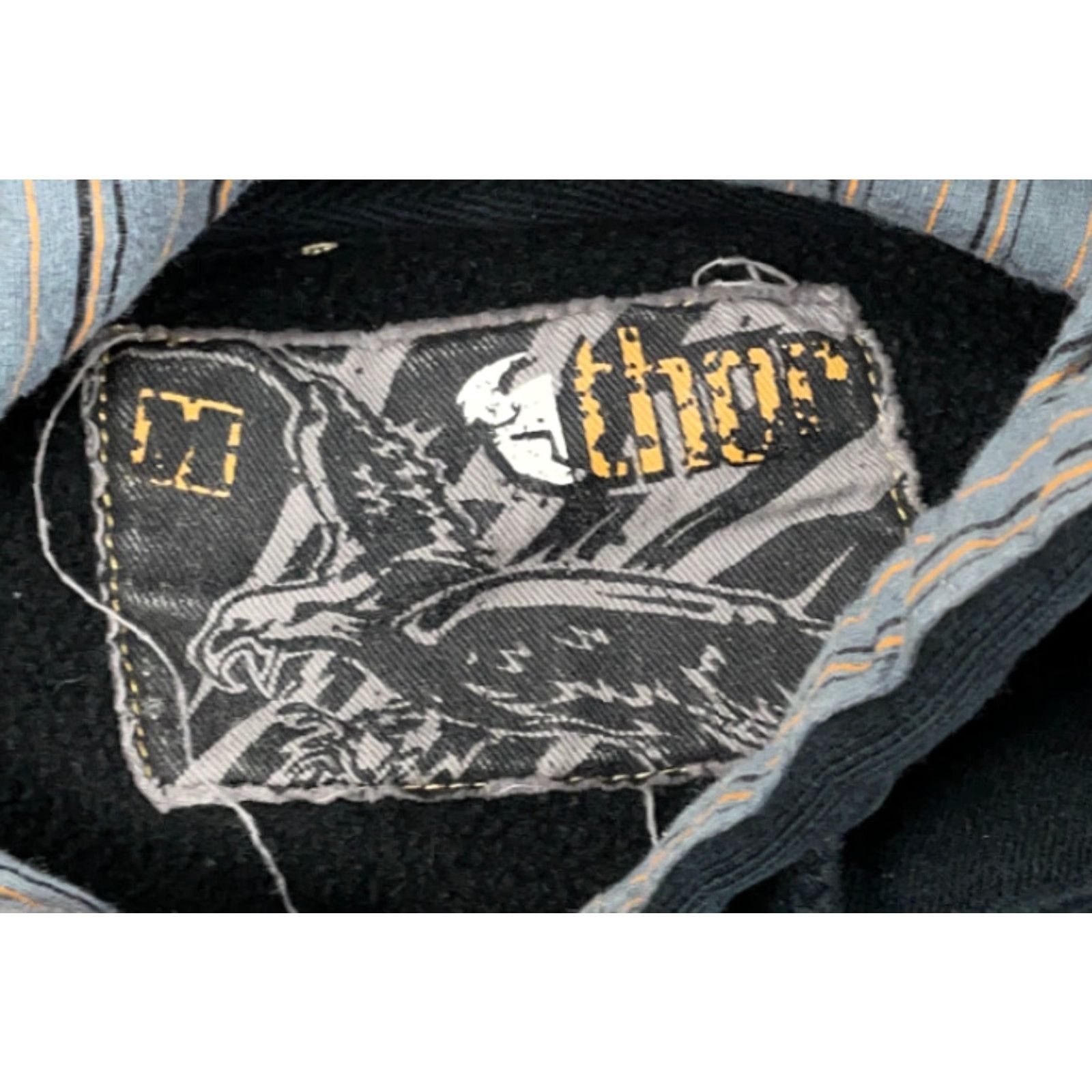 Vintage Thor Racing Hoodie Black Embroidered Pullover Men's Medium Regular Fit Racing Size US M / EU 48-50 / 2 - 4 Thumbnail
